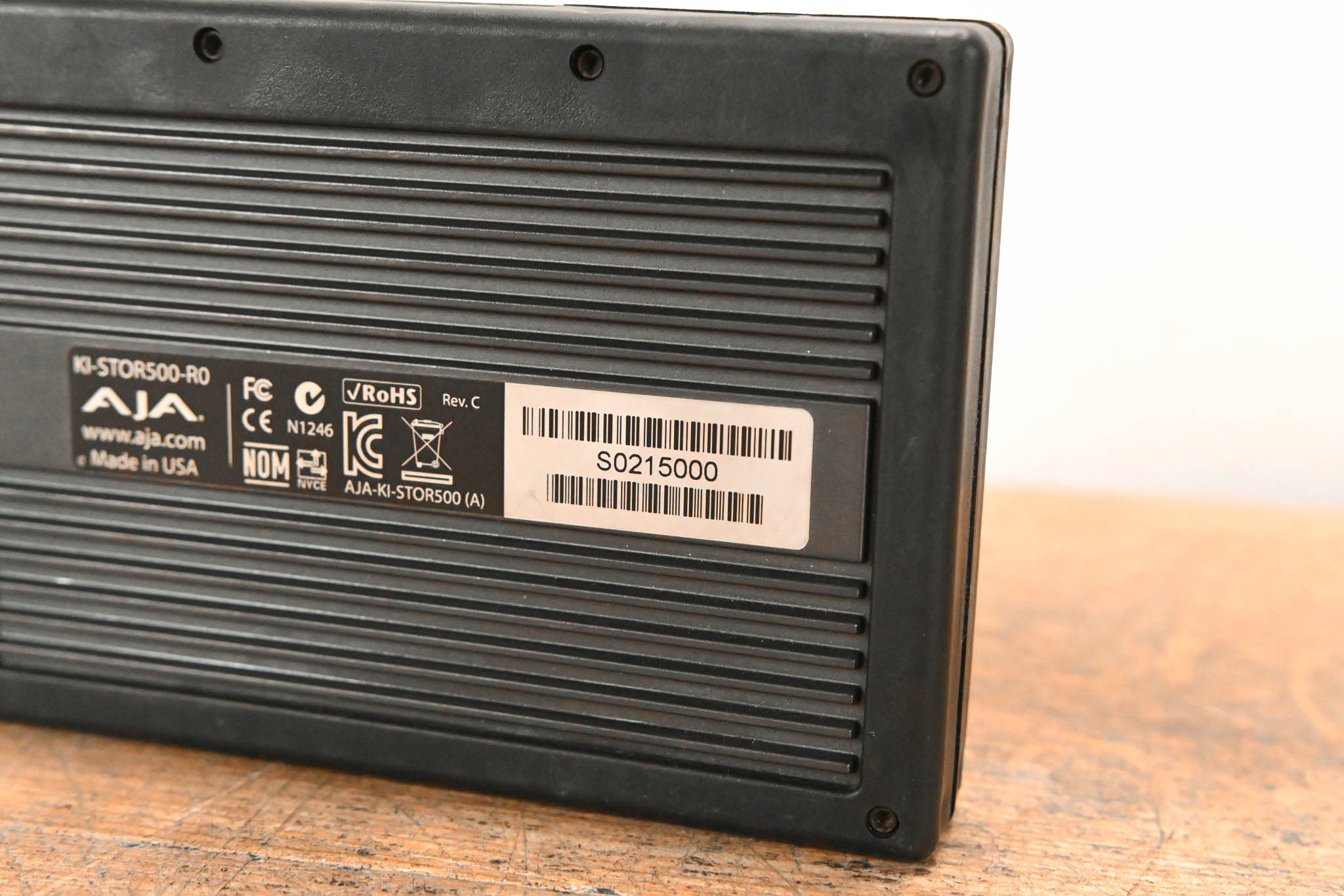 AJA KI-STOR500-R0 500GB KiStor Hard Disk Drive for Ki Pro