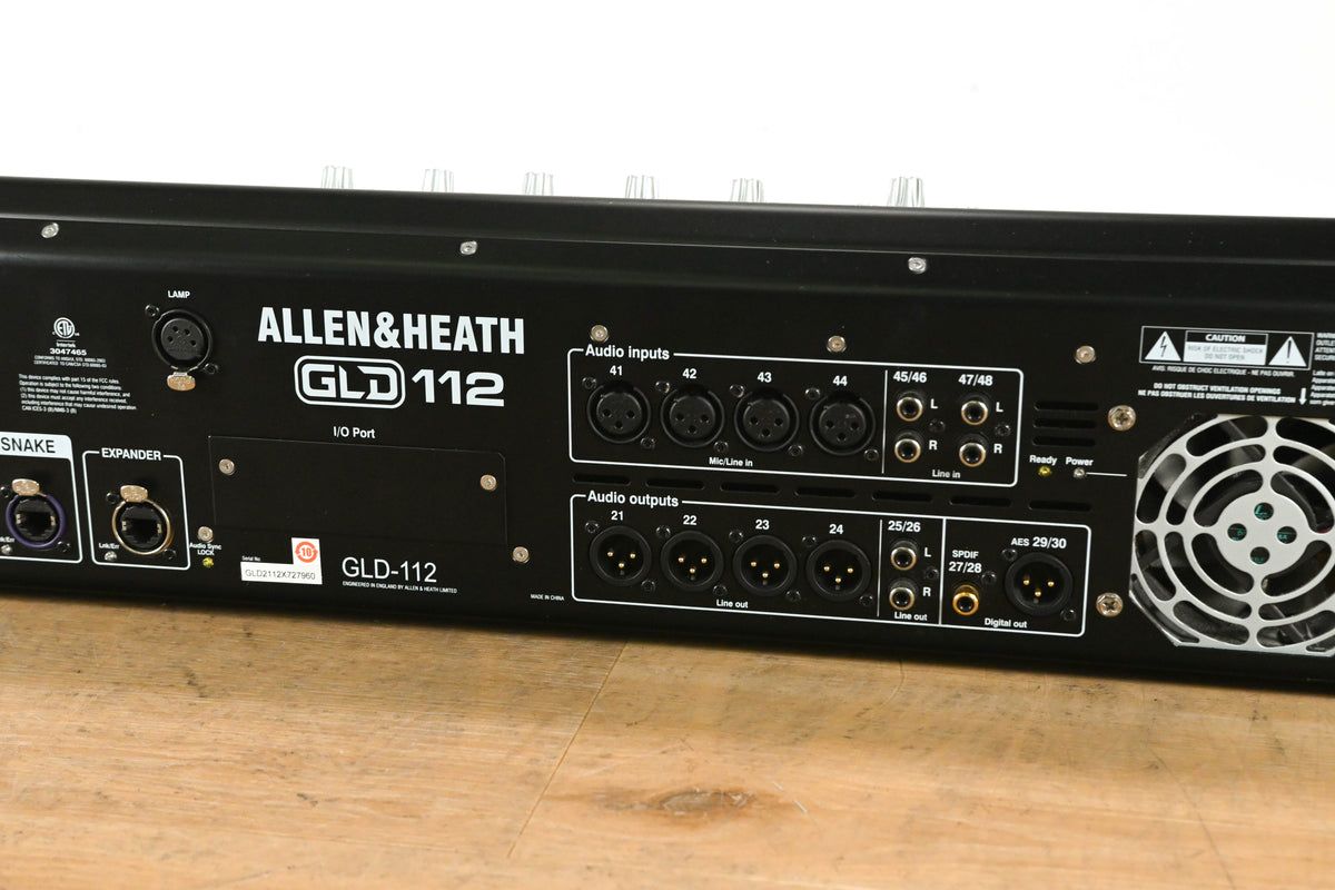 Allen & Heath GLD-112 Chrome Edition Digital Mixing Surface