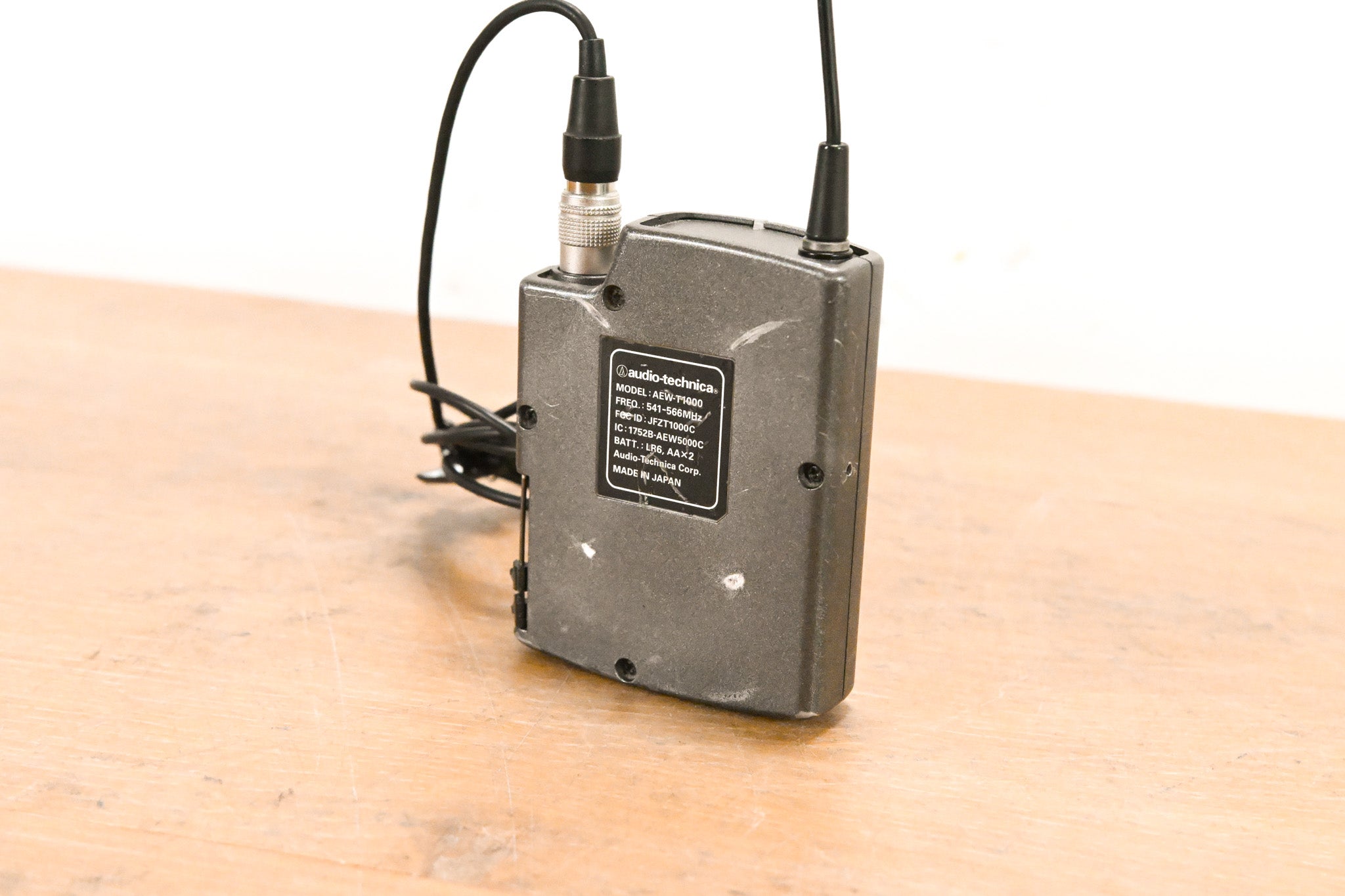 Audio-Technica AEW-T1000 Wireless Bodypack w/ Lavalier Mic - 541-566 MHz