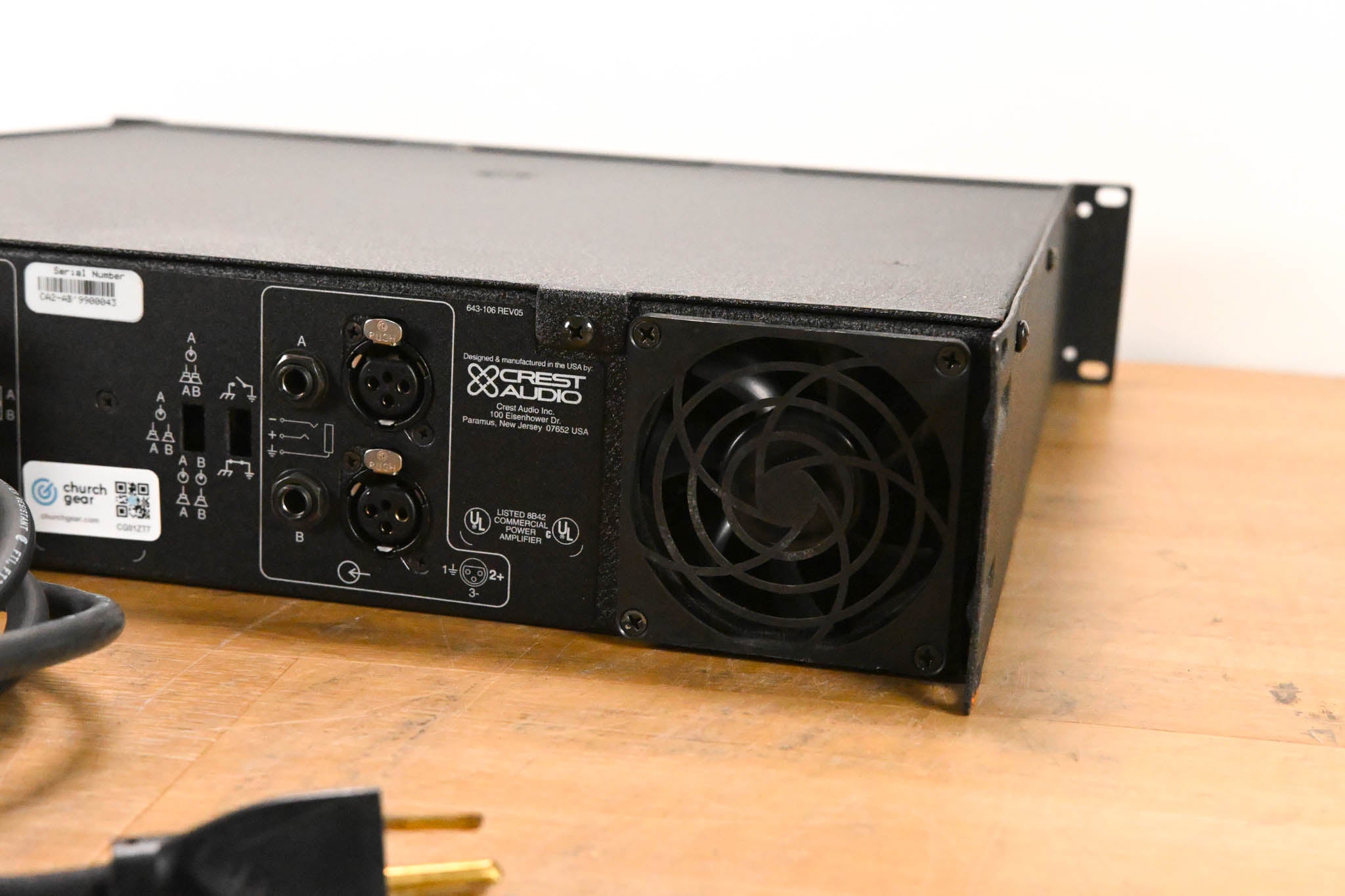 Crest Audio CA2 2-Channel Power Amplifier