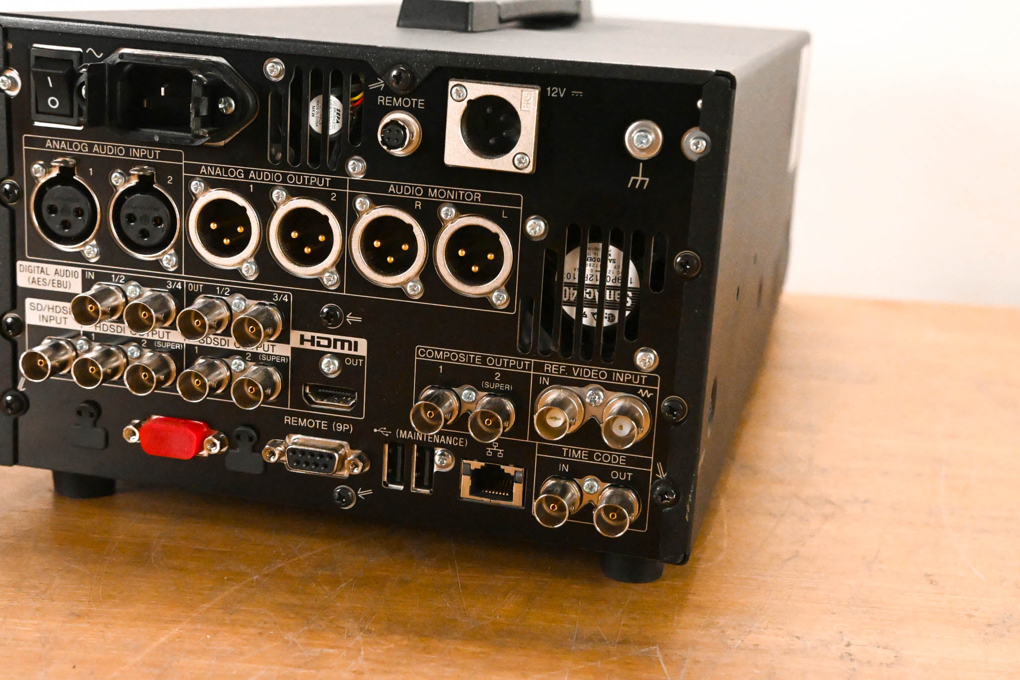 Sony PDW-HD1550 XDCAM HD422 Professional Disk Recorder/Player