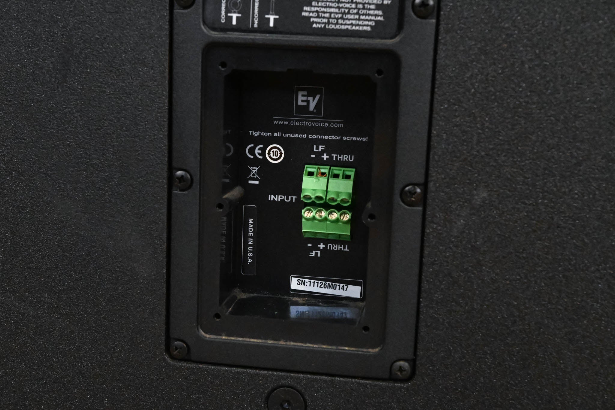 Electro-Voice (EV) EVF-1181S 18" Passive Subwoofer