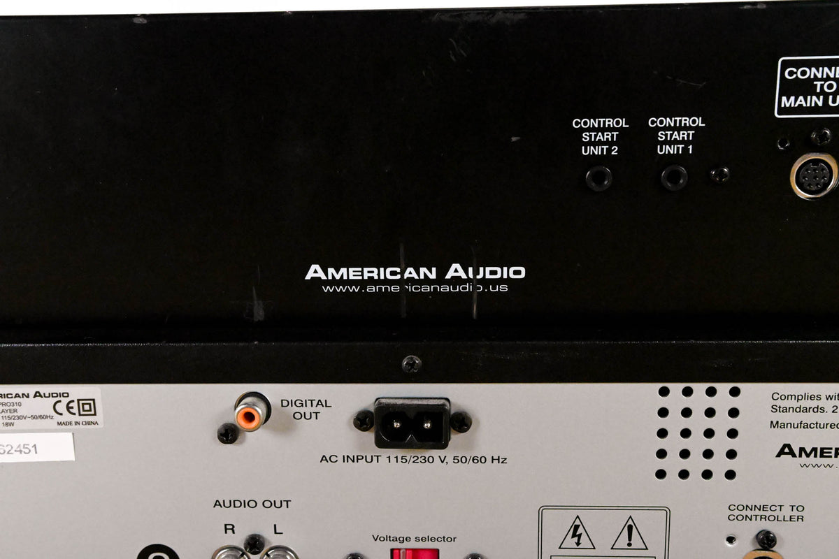 American Audio DCD-PRO310 Professional Dual CD Player