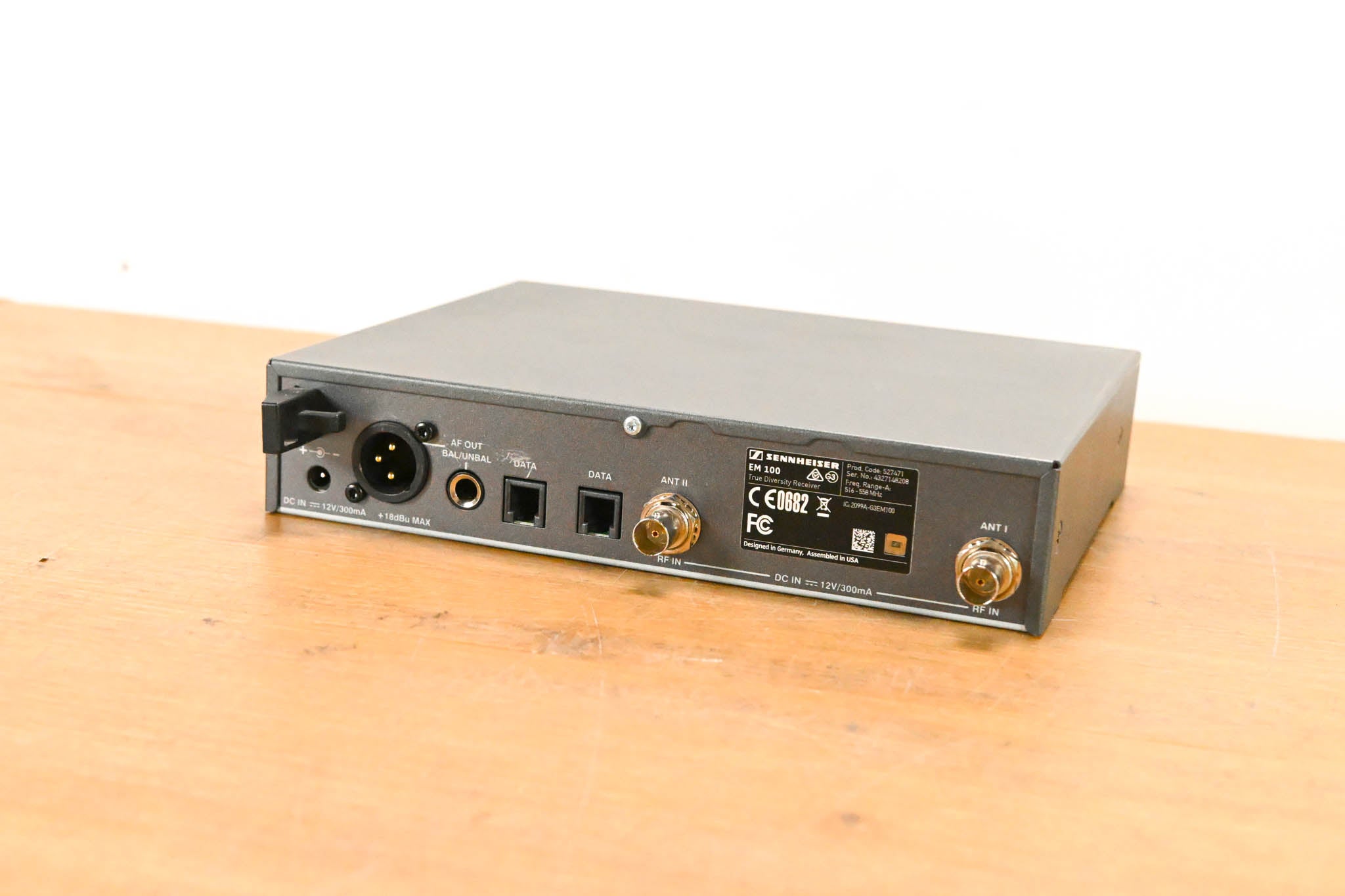 Sennheiser ew 100 G3 Bodypack Wireless System - A Range NO POWER SUPPLY