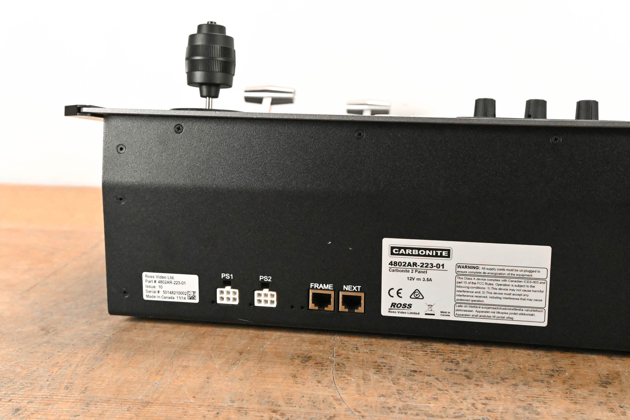 Ross Carbonite MultiMedia Frame 1 M/E Video Switcher w/Carbonite 2 Panel