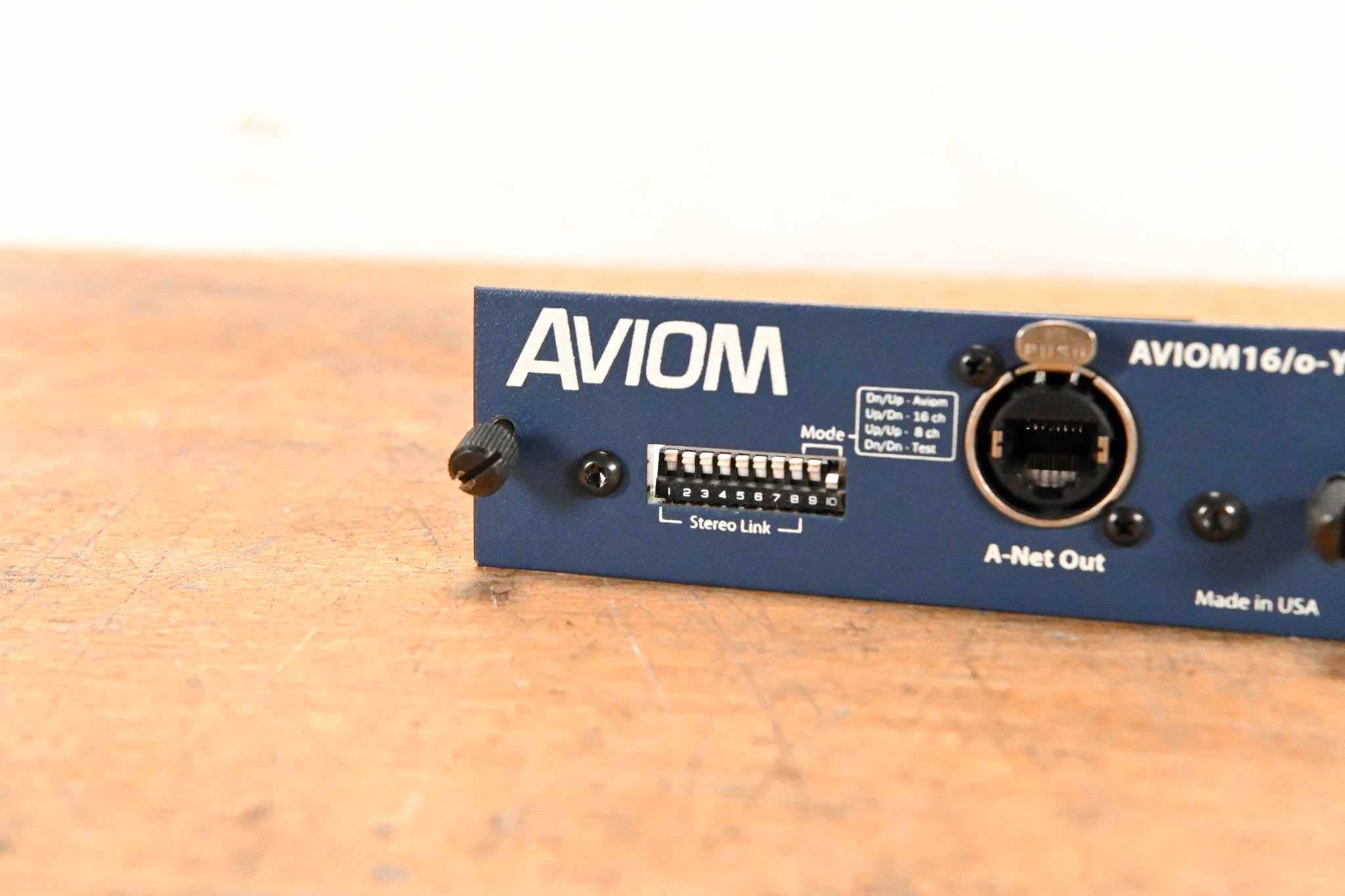 Aviom 16/o-Y1 A-Net Card for Yamaha Digital Products