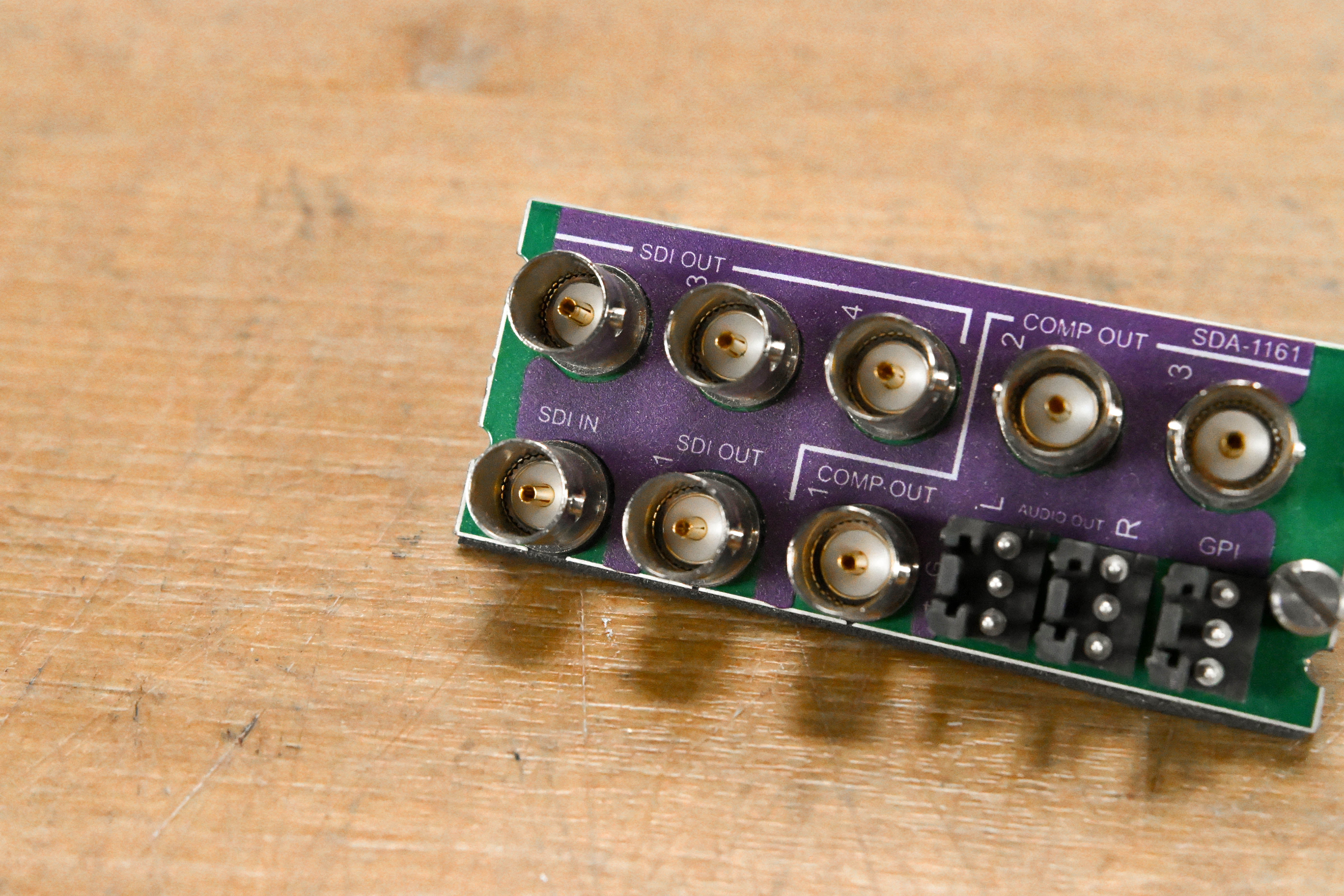 Miranda SDA-1161 Rear I/O Module for Densité Frame