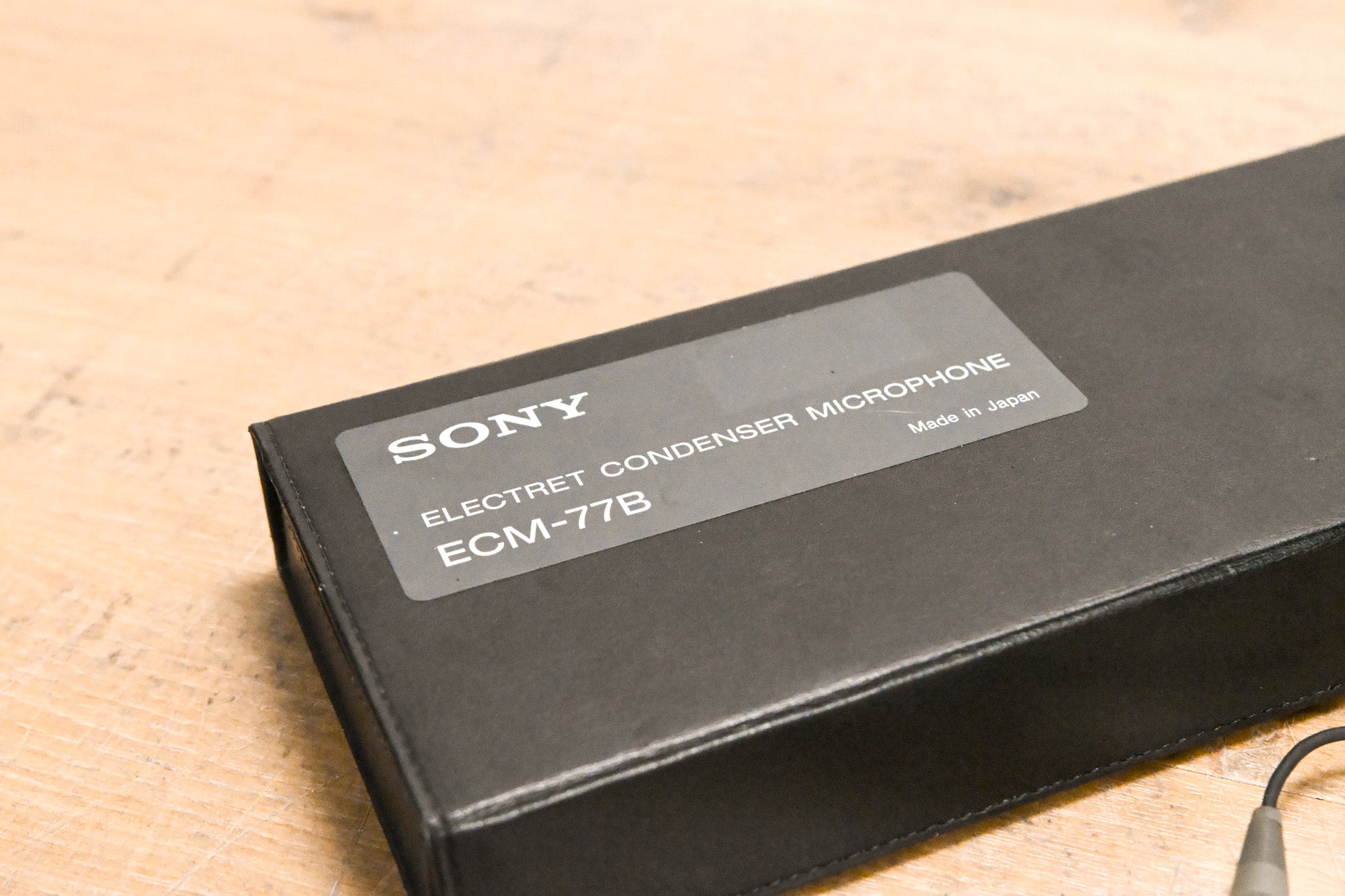 Sony ECM-77B Miniature Omnidirectional Lavalier Mic