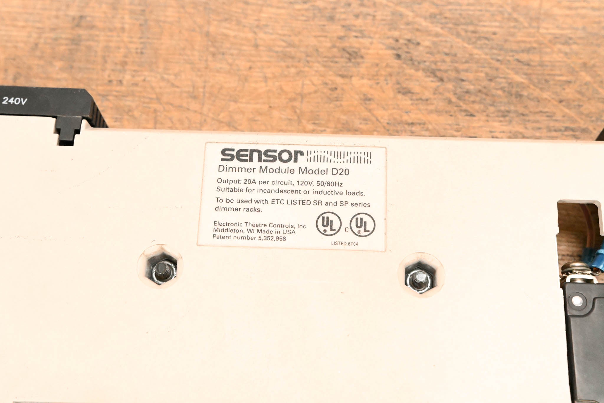 ETC D20 Dual 20A Dimmer Module (Pack of 4)