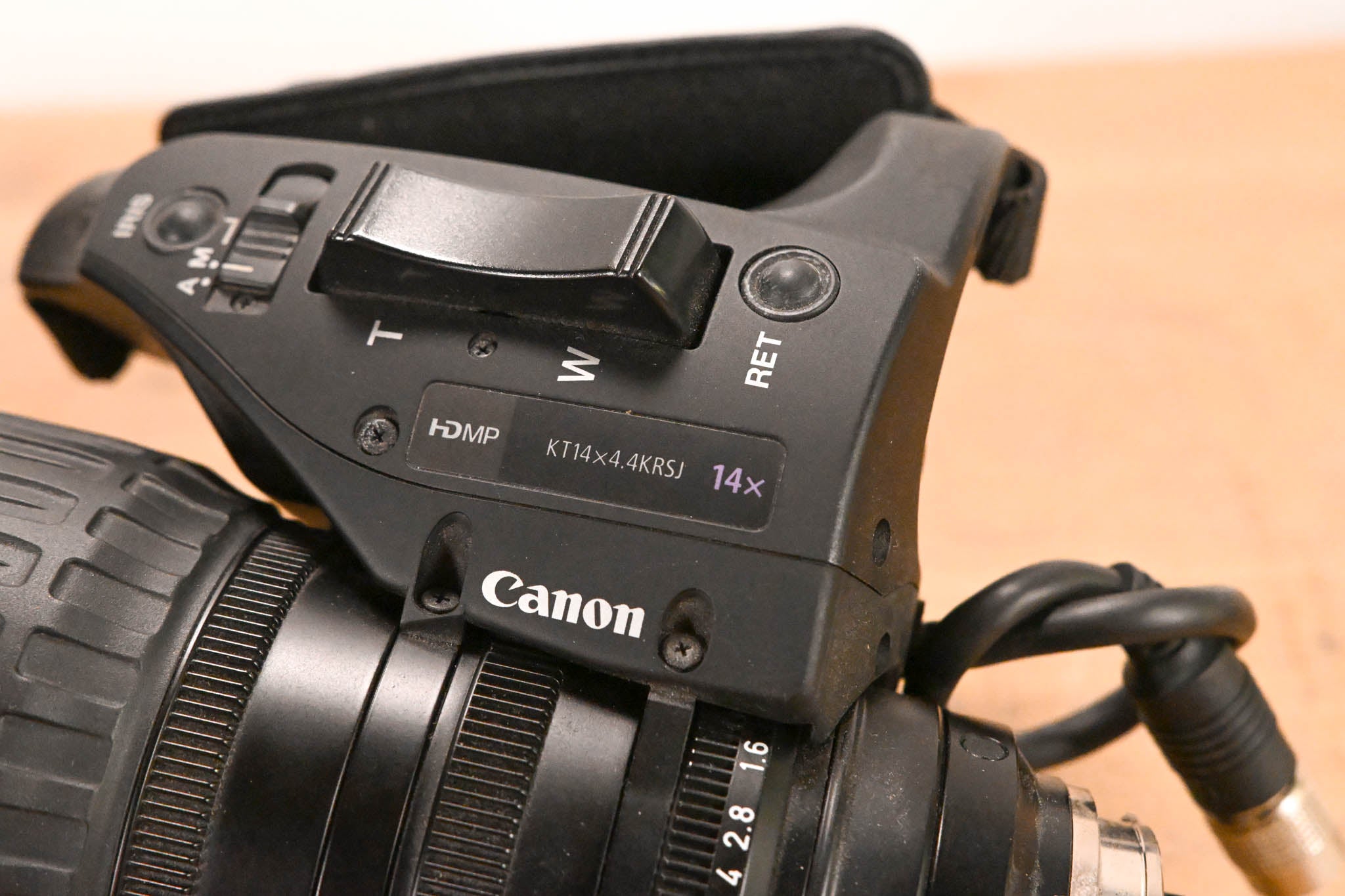 Canon KT14x4.4KRSJ 1/3" 14x Broadcast Zoom Lens