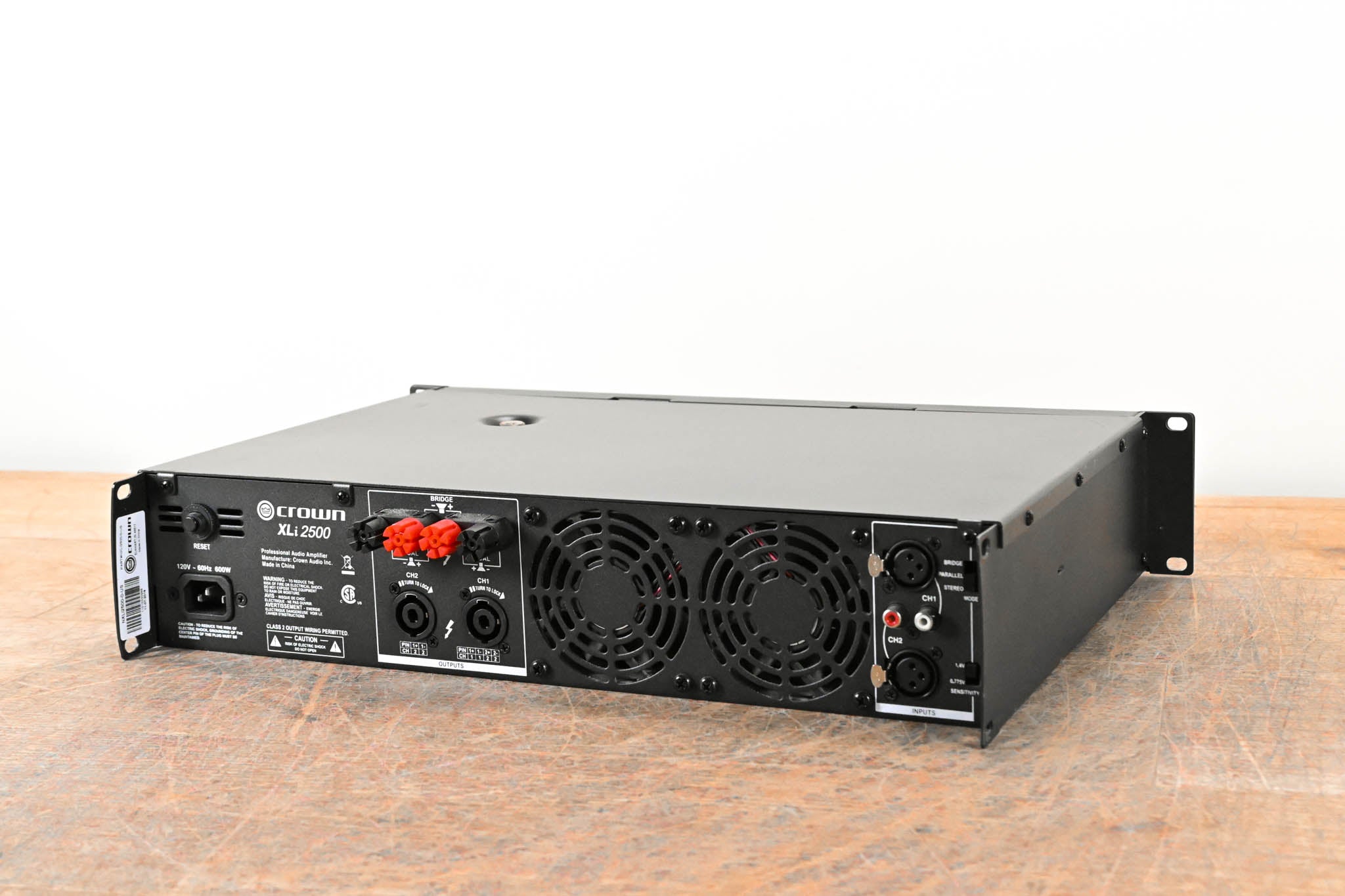 Crown XLi 2500 Two-channel, 750W @ 4 Ohms Power Amplifier