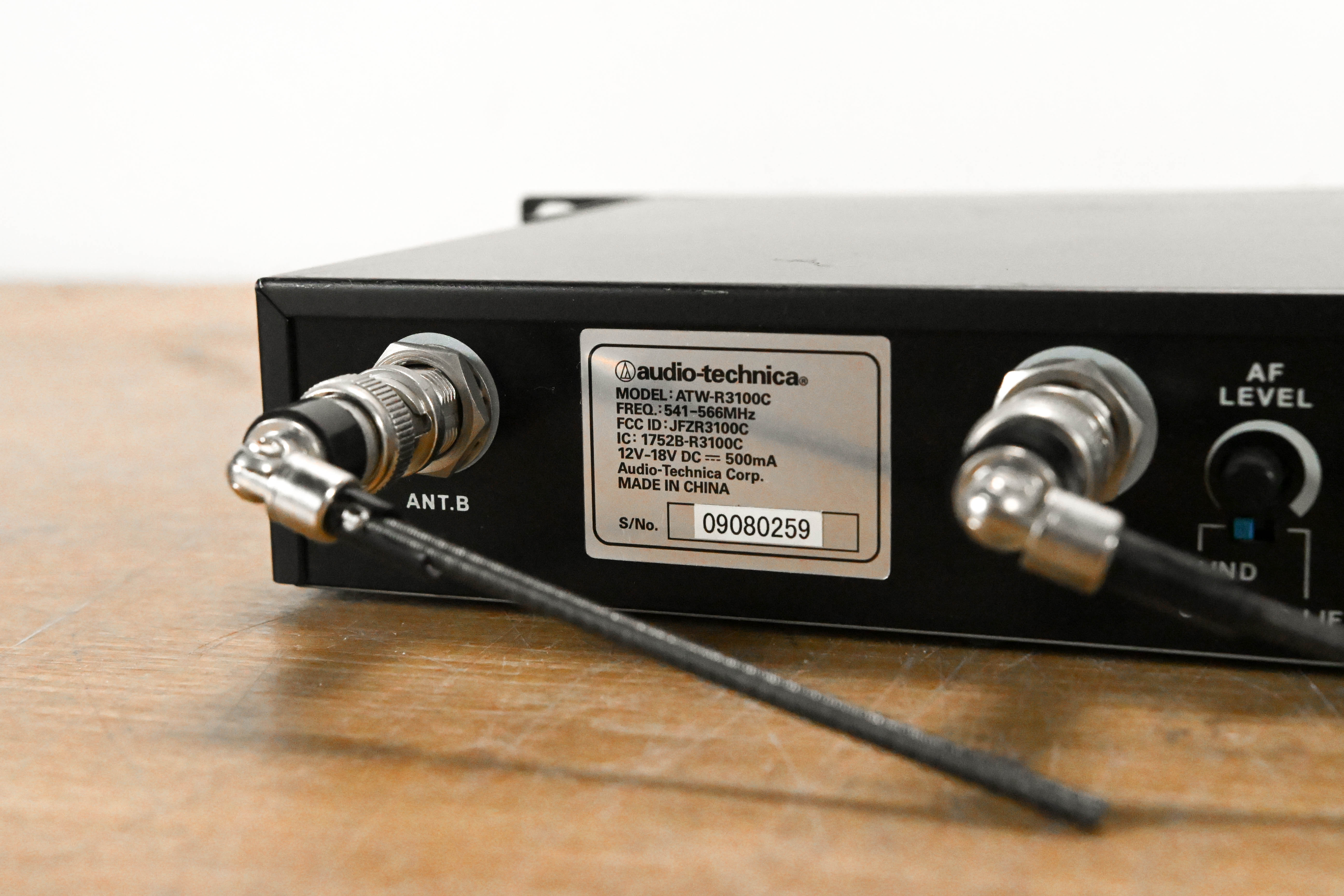 Audio-Technica ATW-R3100C UHF Wireless Receiver 541-566 MHz