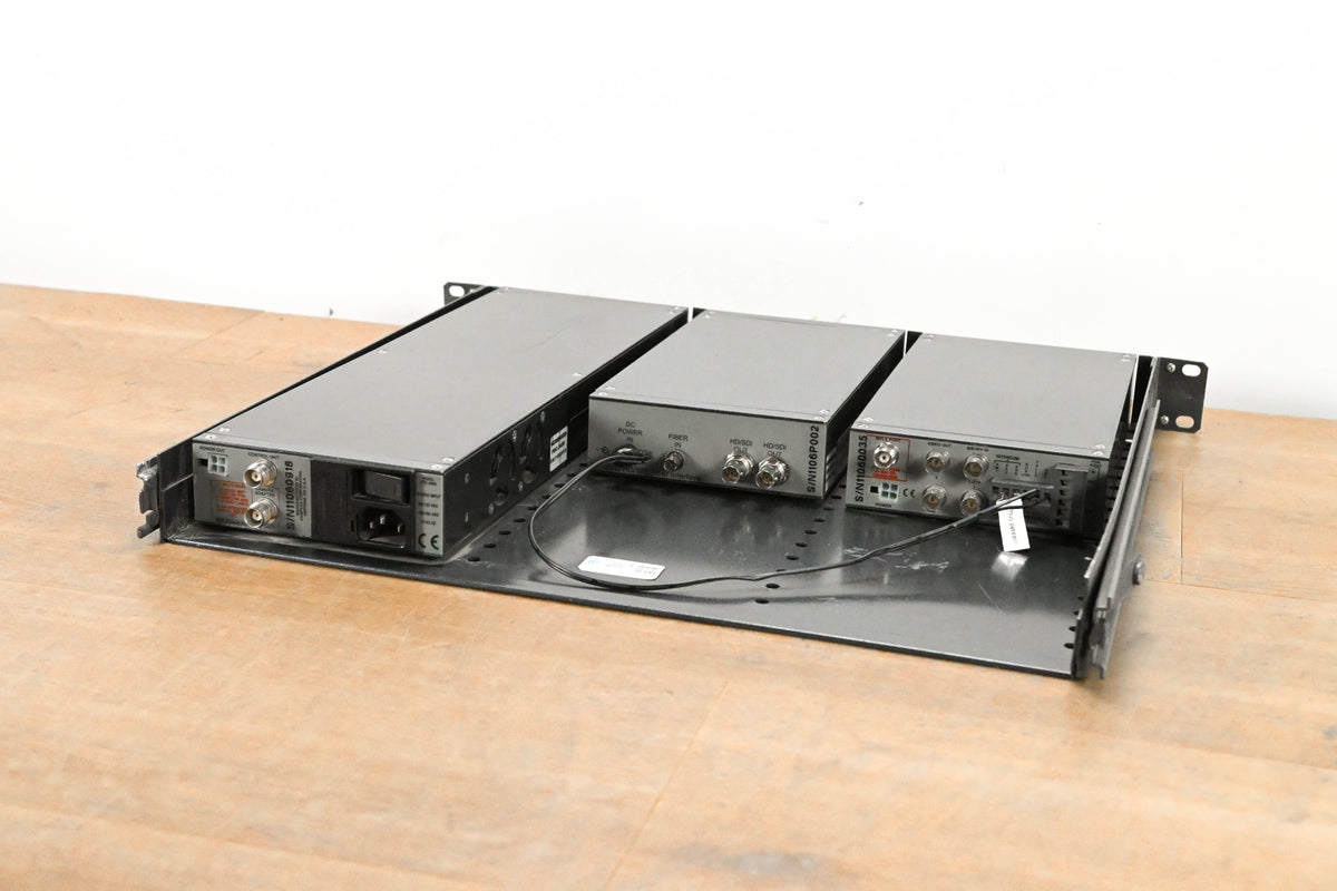 Camplex CP-301C HD/SDI Fiber Camera Multiplexer Rack