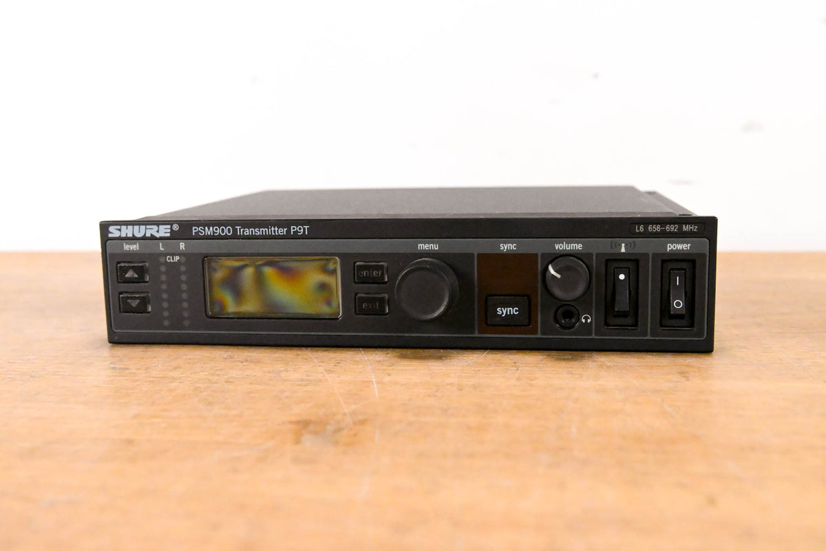 Shure PSM 900 Wireless IEM System L6 Band: 656-692 MHz (NO POWER SUPPLY)