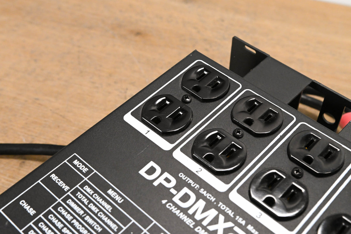 American DJ DP-DMX20L Four-Channel DMX Dimmer Pack