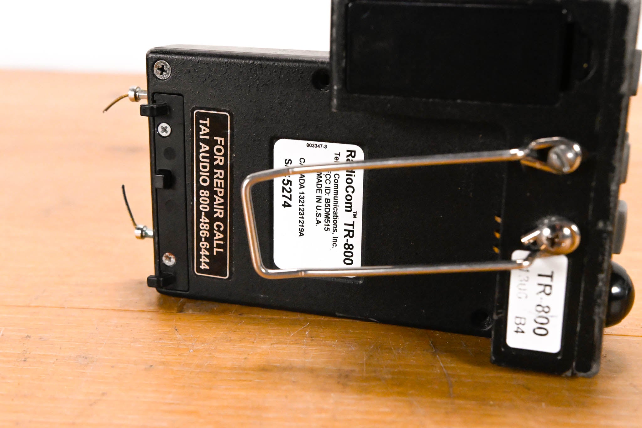 Telex RadioCom TR-800 2-Channel UHF Transceiver