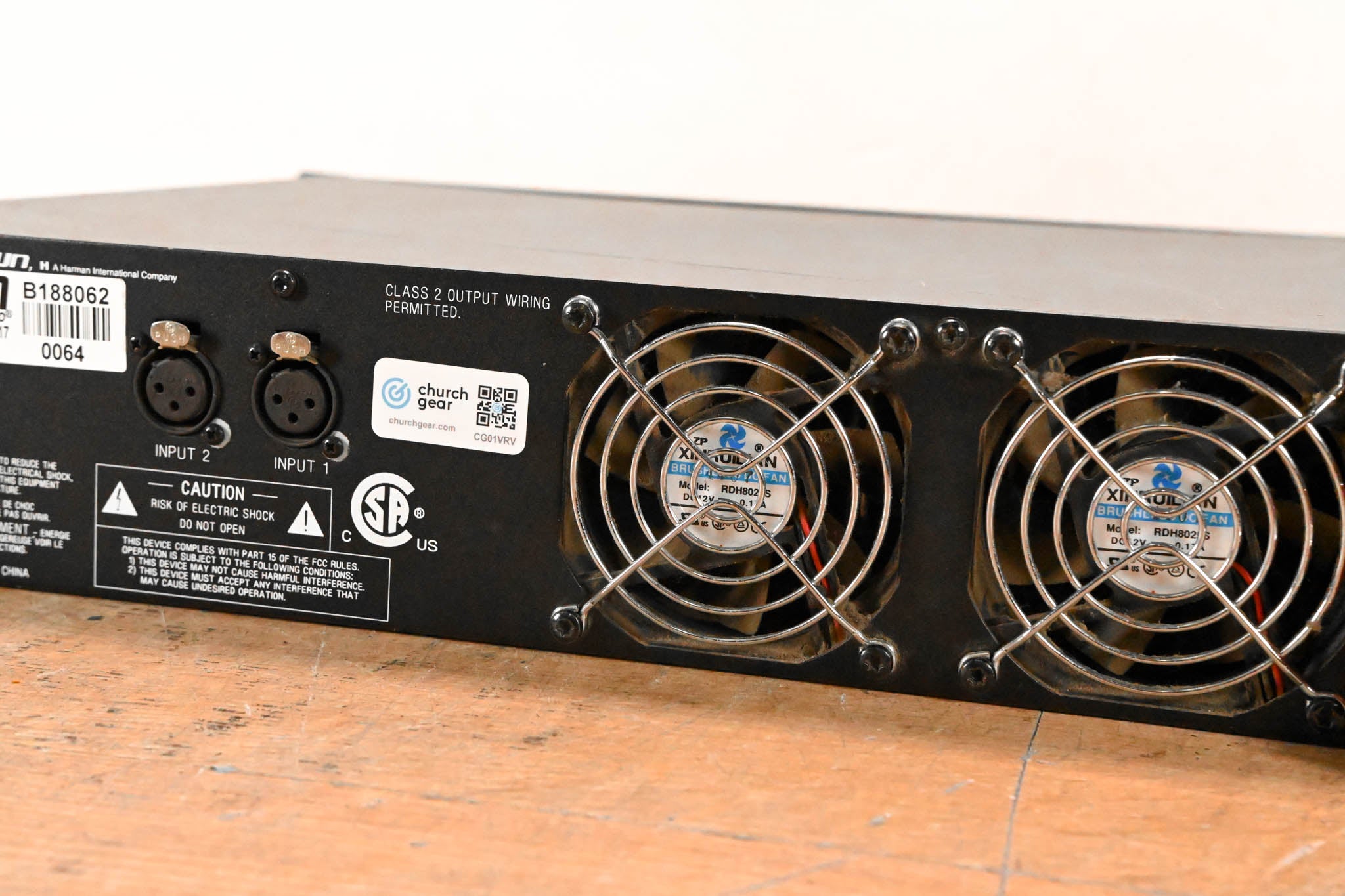 Crown XLS 402 2-Channel Power Amplifier