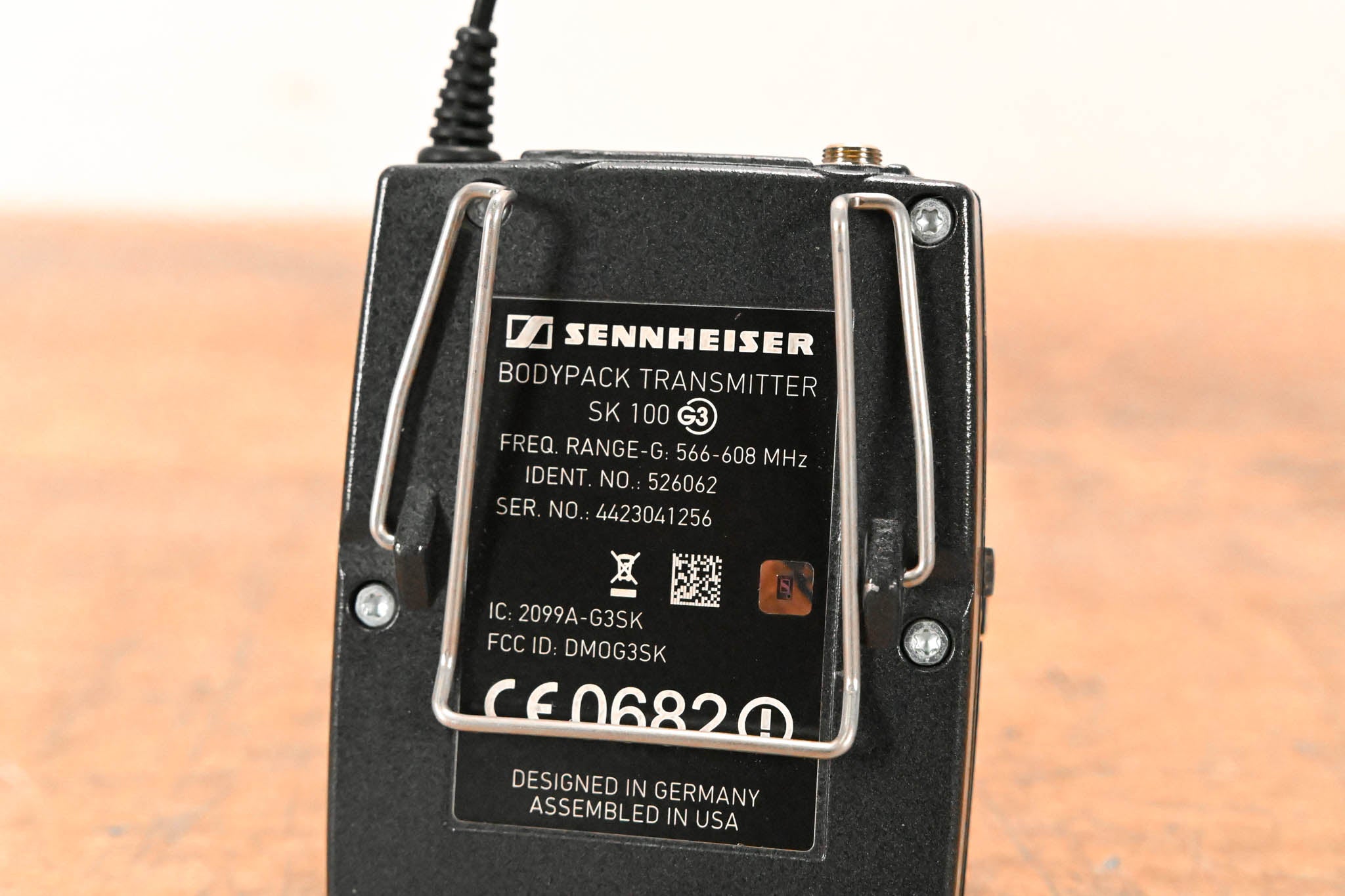 Sennheiser ew 100 G3 Bodypack Wireless System - G Range: 566-608 MHz
