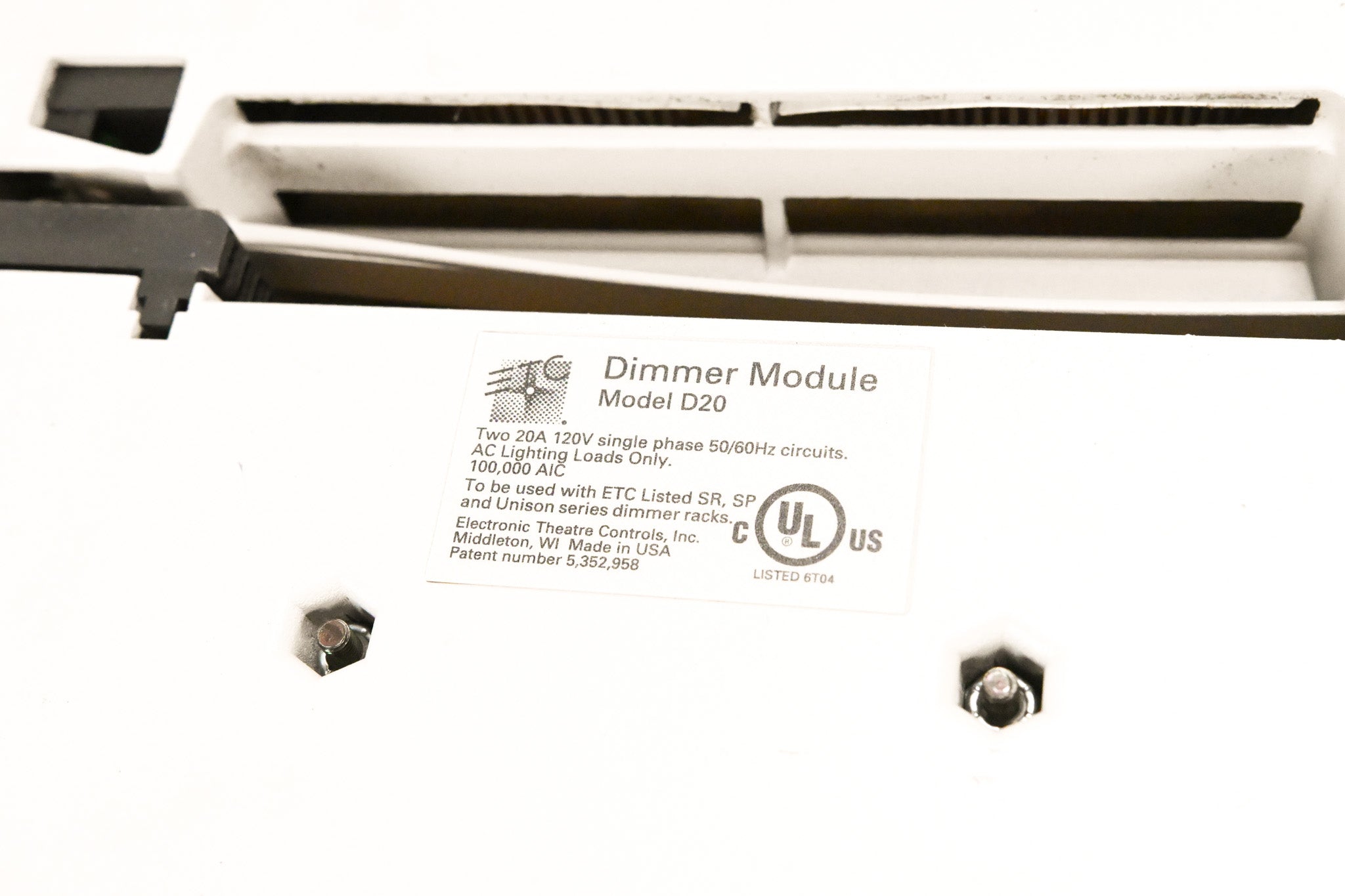 ETC D20 Dual 20A Dimmer Module (Pack of 4)