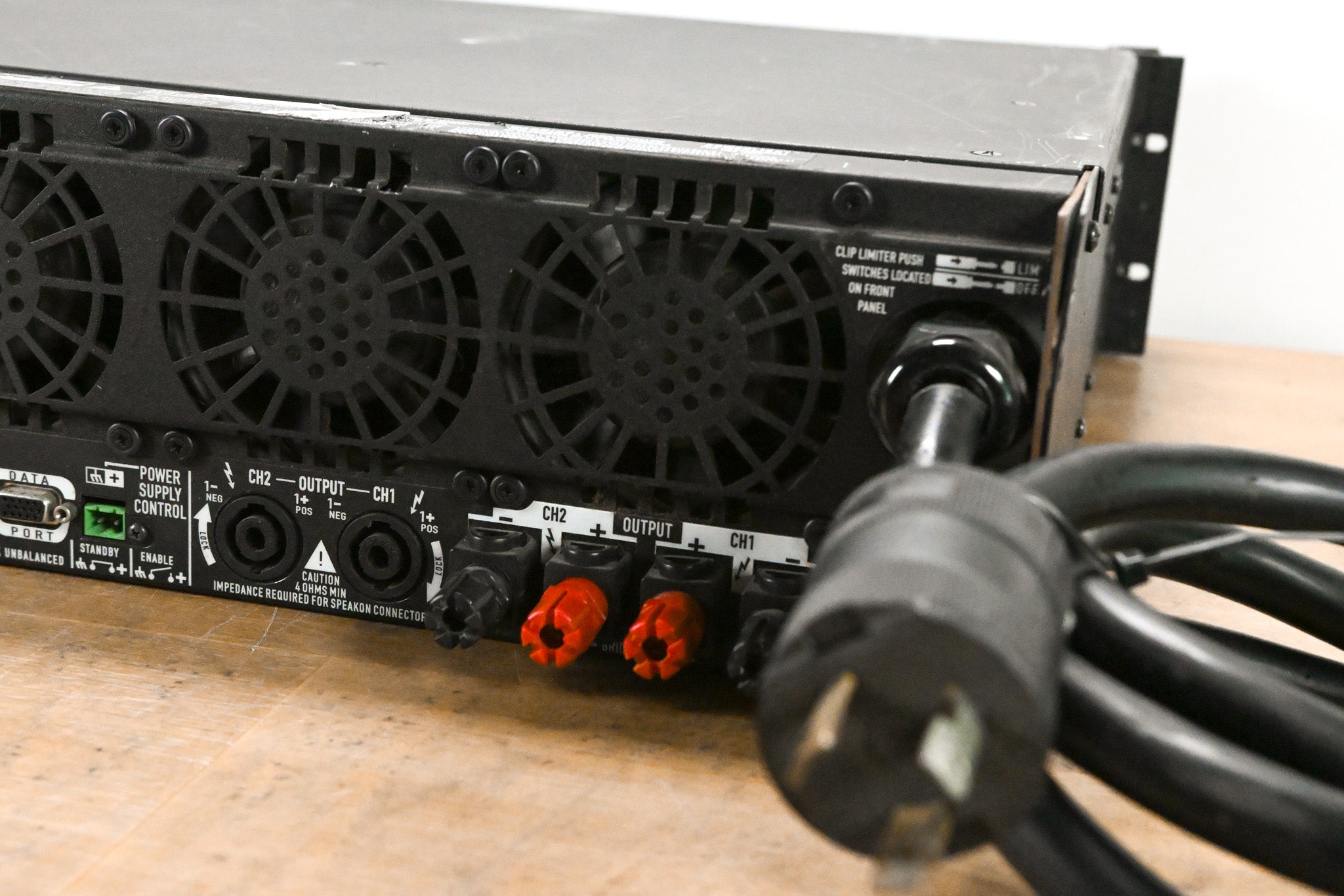 QSC PowerLight 6.0 PFC Power Factor Corrected 2-Channel Power Amplifier