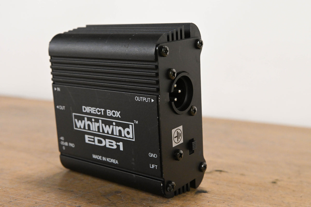 Whirlwind EDB1 1-Channel Passive Direct Box
