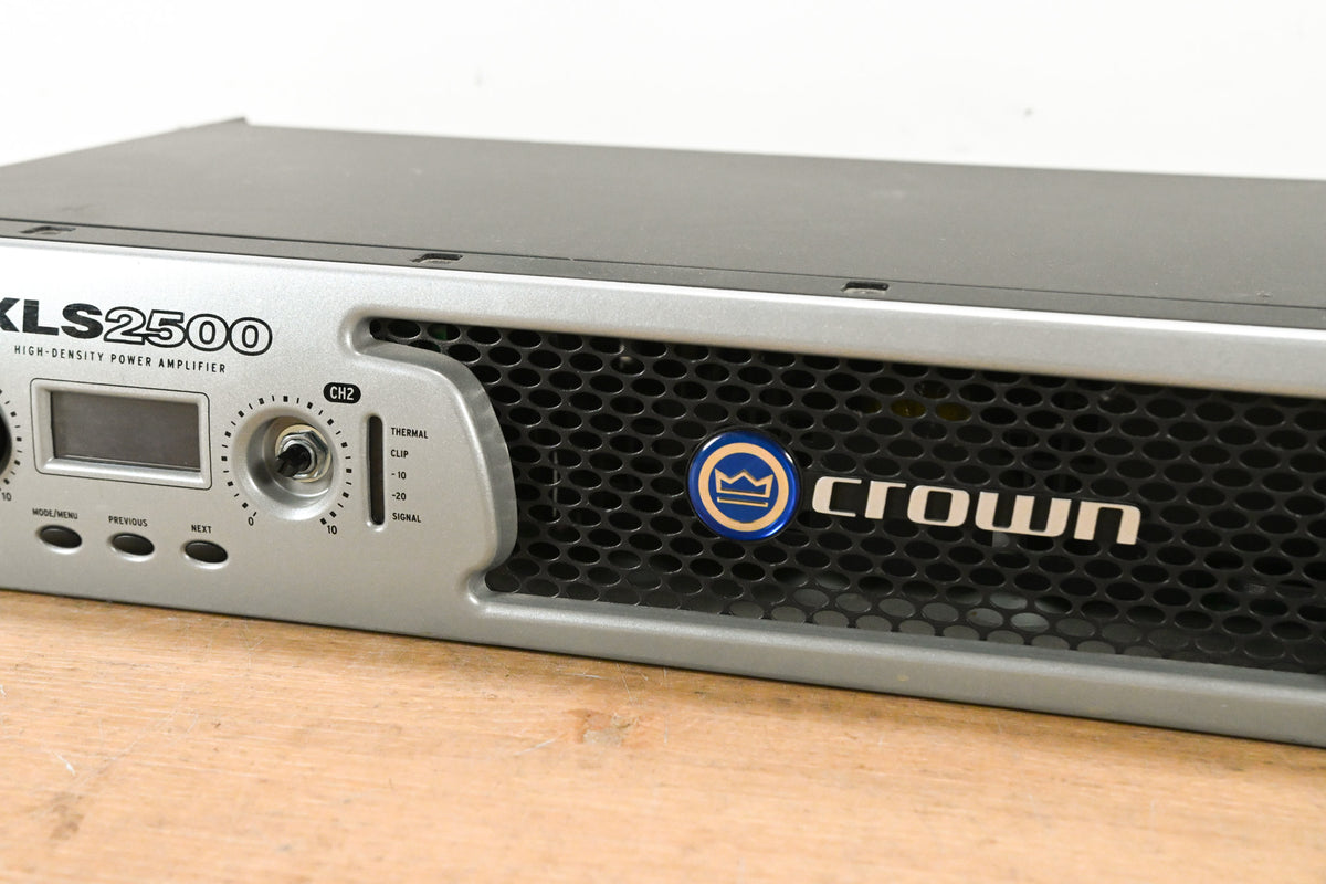 Crown XLS 2500 2-Channel Power Amplifier