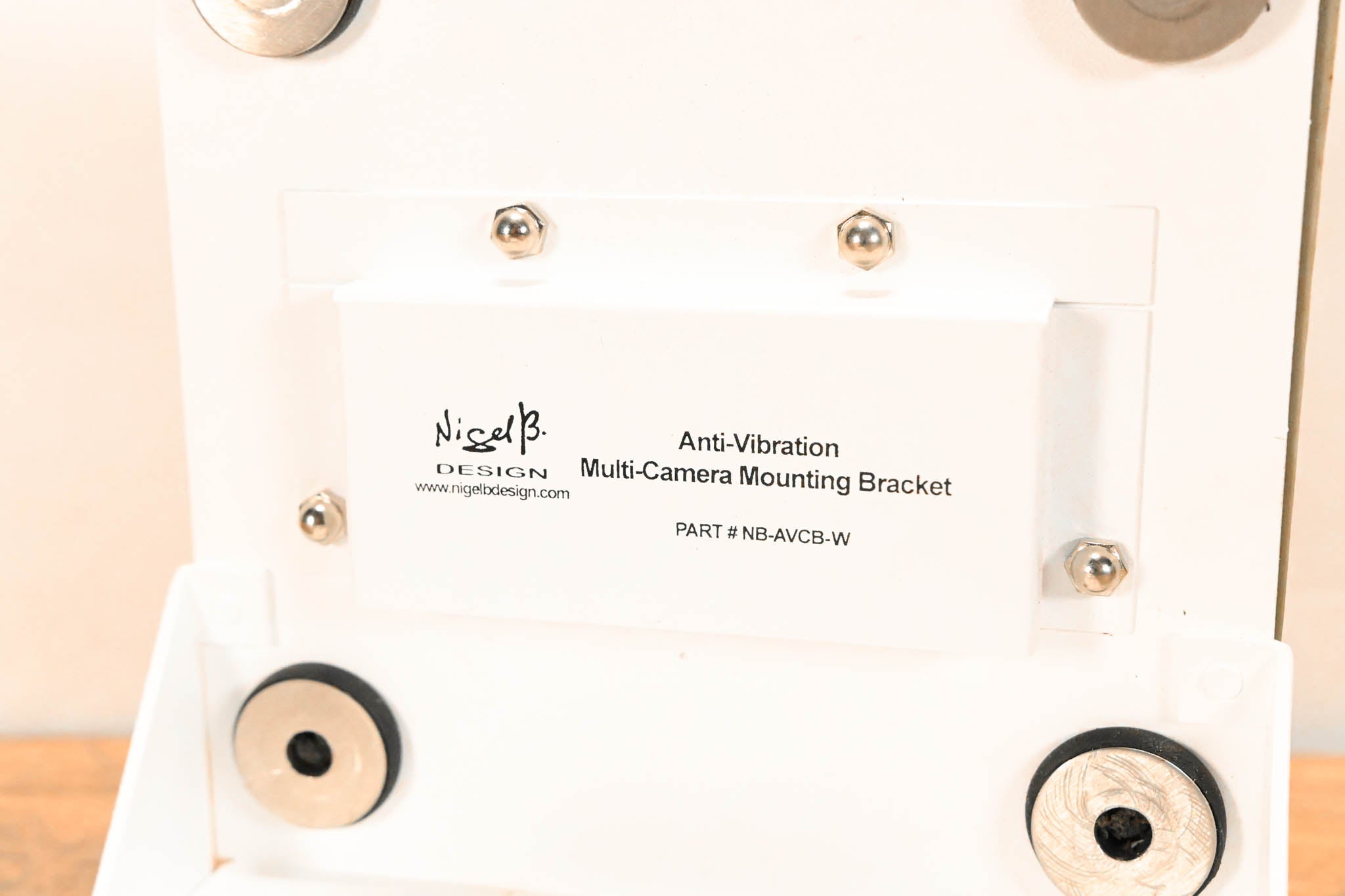 Nigel B Design NB-AVCB-W Anti-Vibration Multi-Camera Mounting Bracket