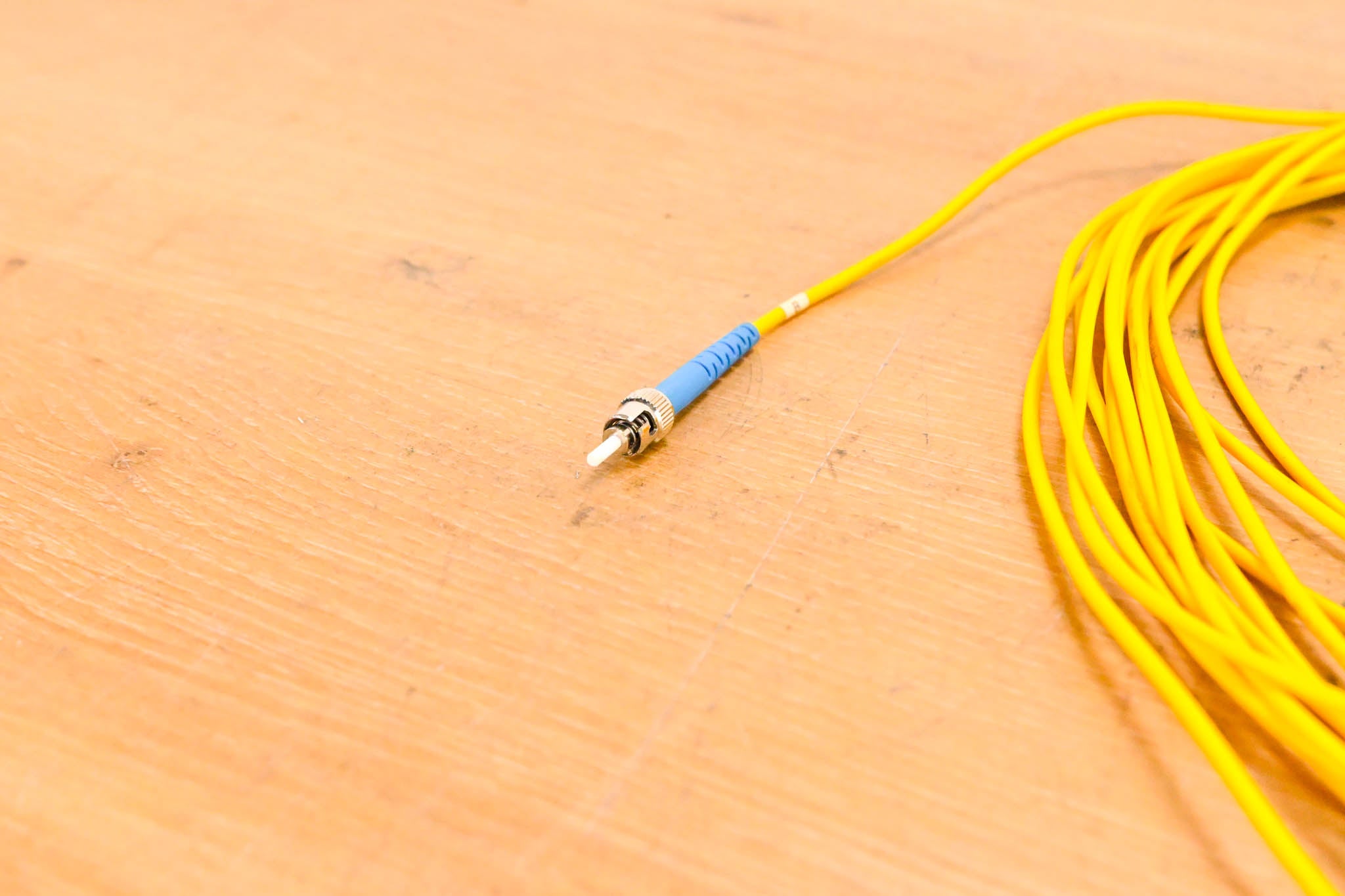 Corning SMF-28 Ultra Single Mode Simplex Fiber Cable - 30'