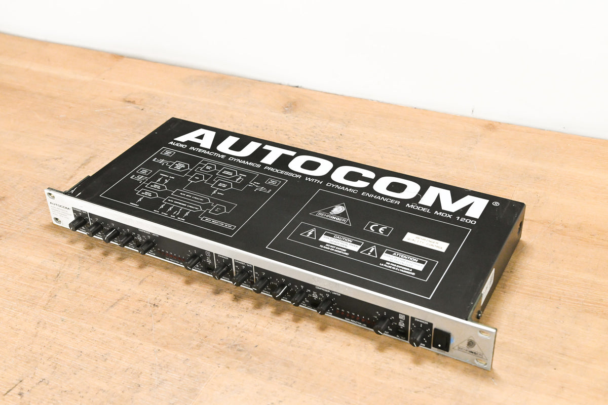 Behringer MDX1200 AUTOCOM Audio Interactive Dynamics Processor