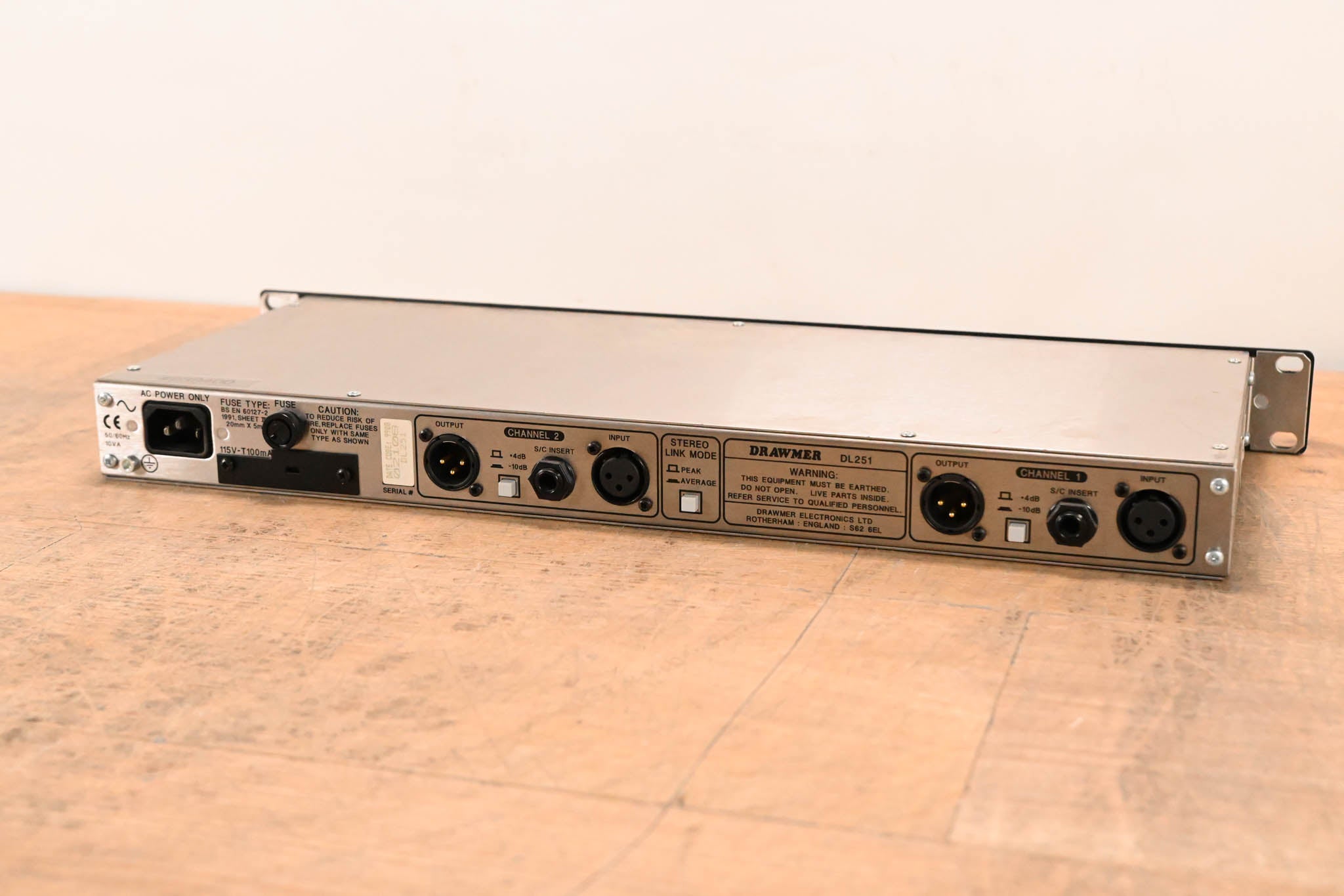 Drawmer DL251 2-Channel Spectral Compressor