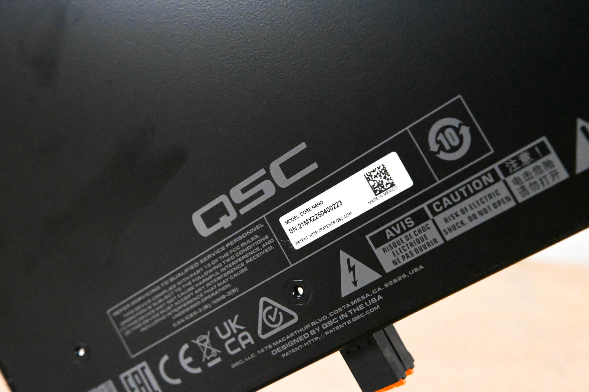 QSC Q-SYS Core Nano Network I/O Processor