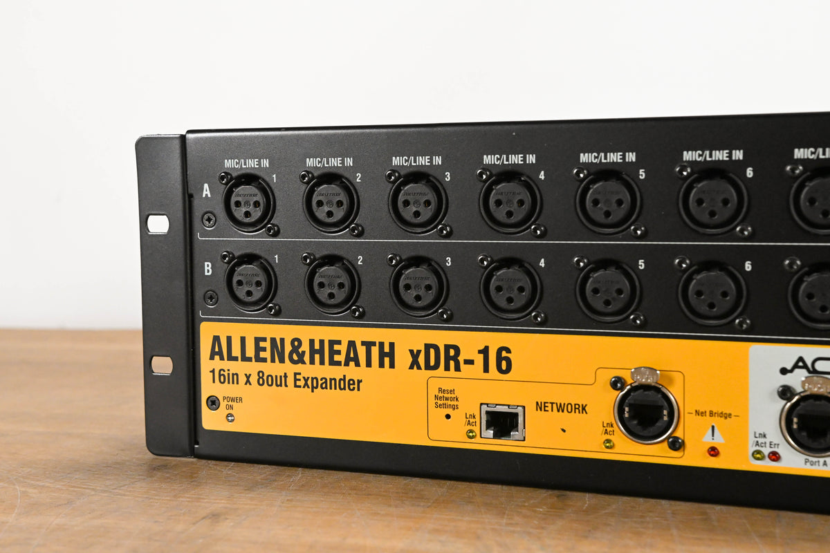 Allen & Heath xDR-16 16-Input/8-Output Expander for iLive Mixing Systems