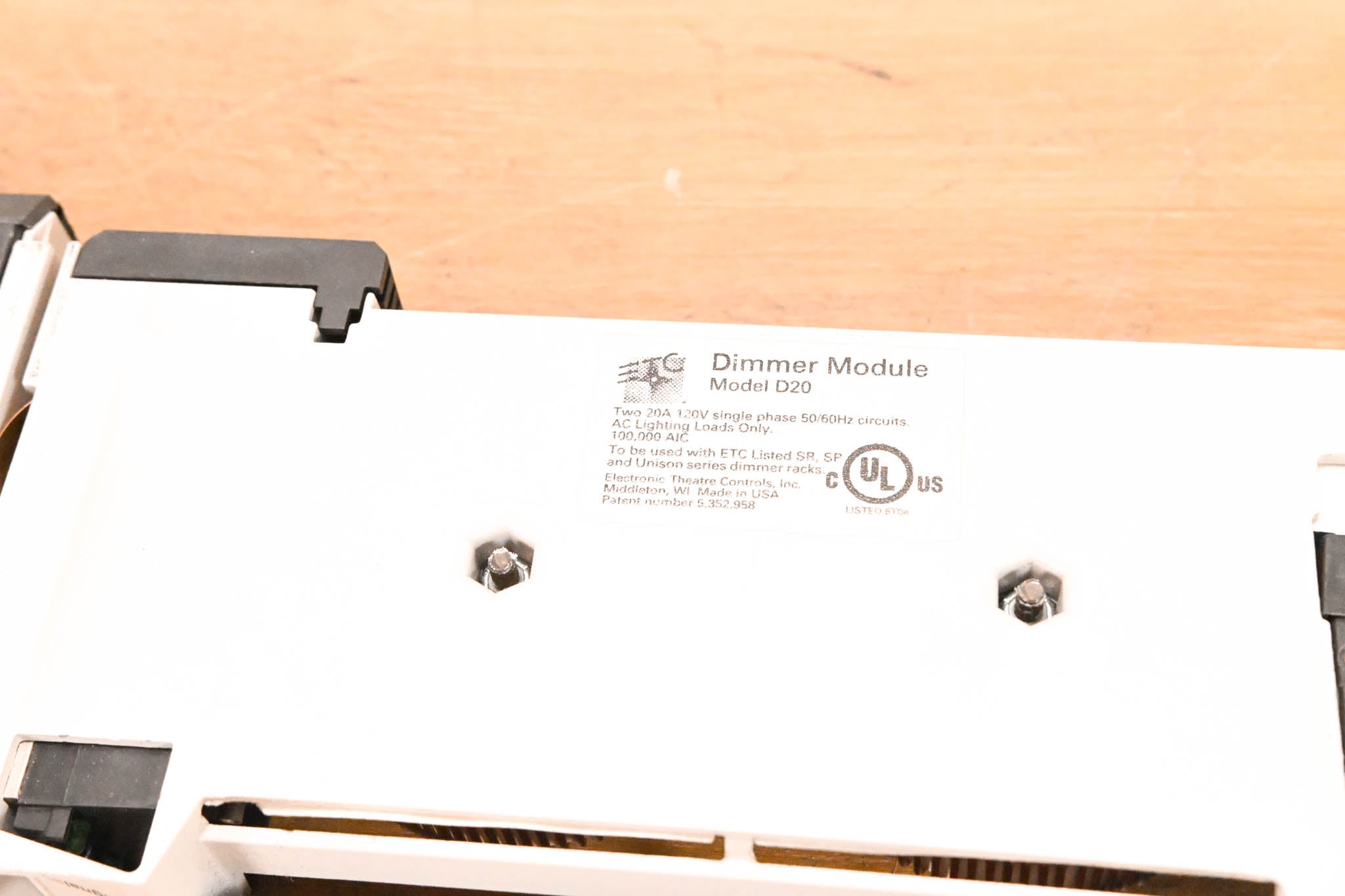 ETC D20 Dual 20A Dimmer Module (PAIR)