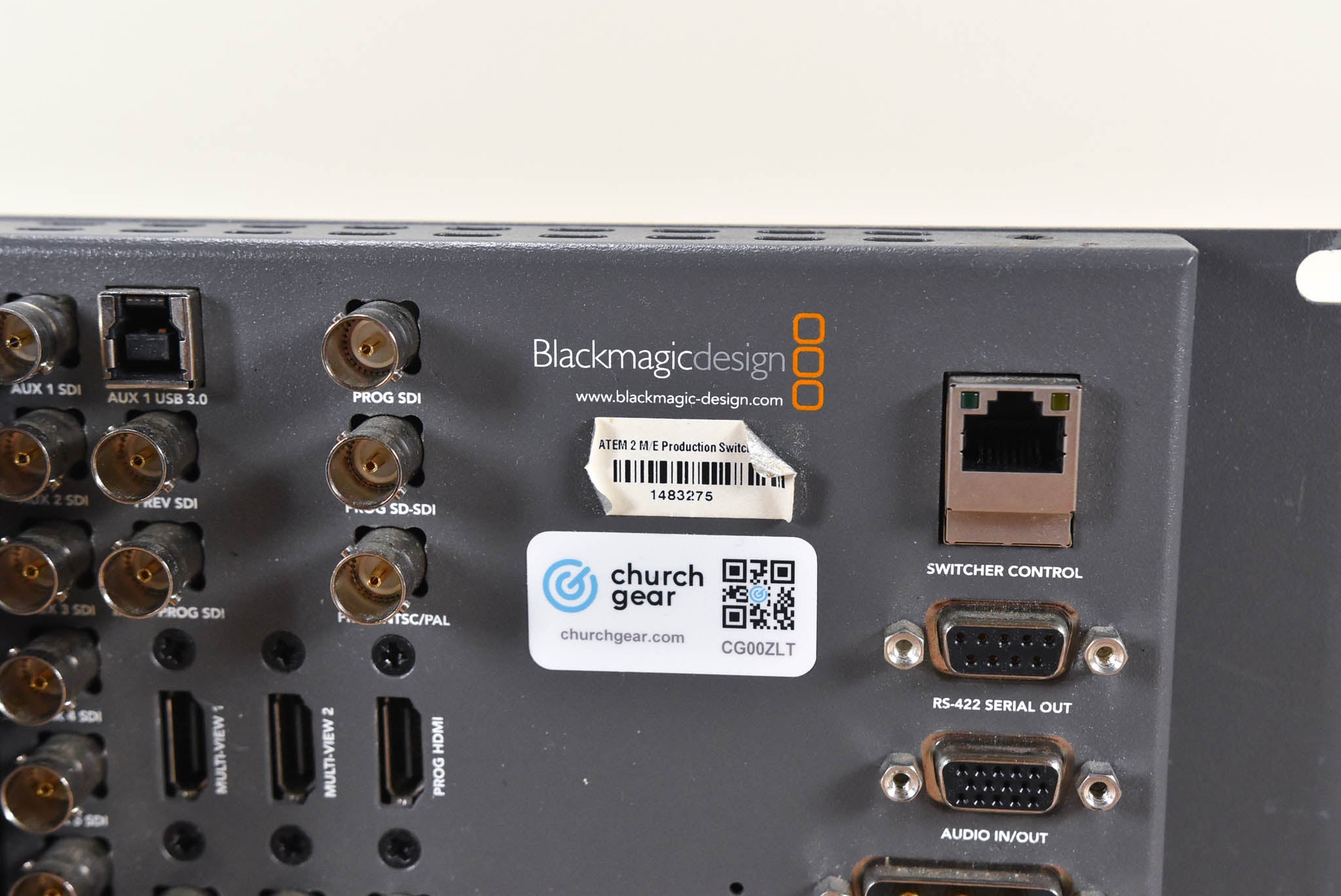 Blackmagic Design ATEM 2 M/E Production Switcher (NO POWER SUPPLY)