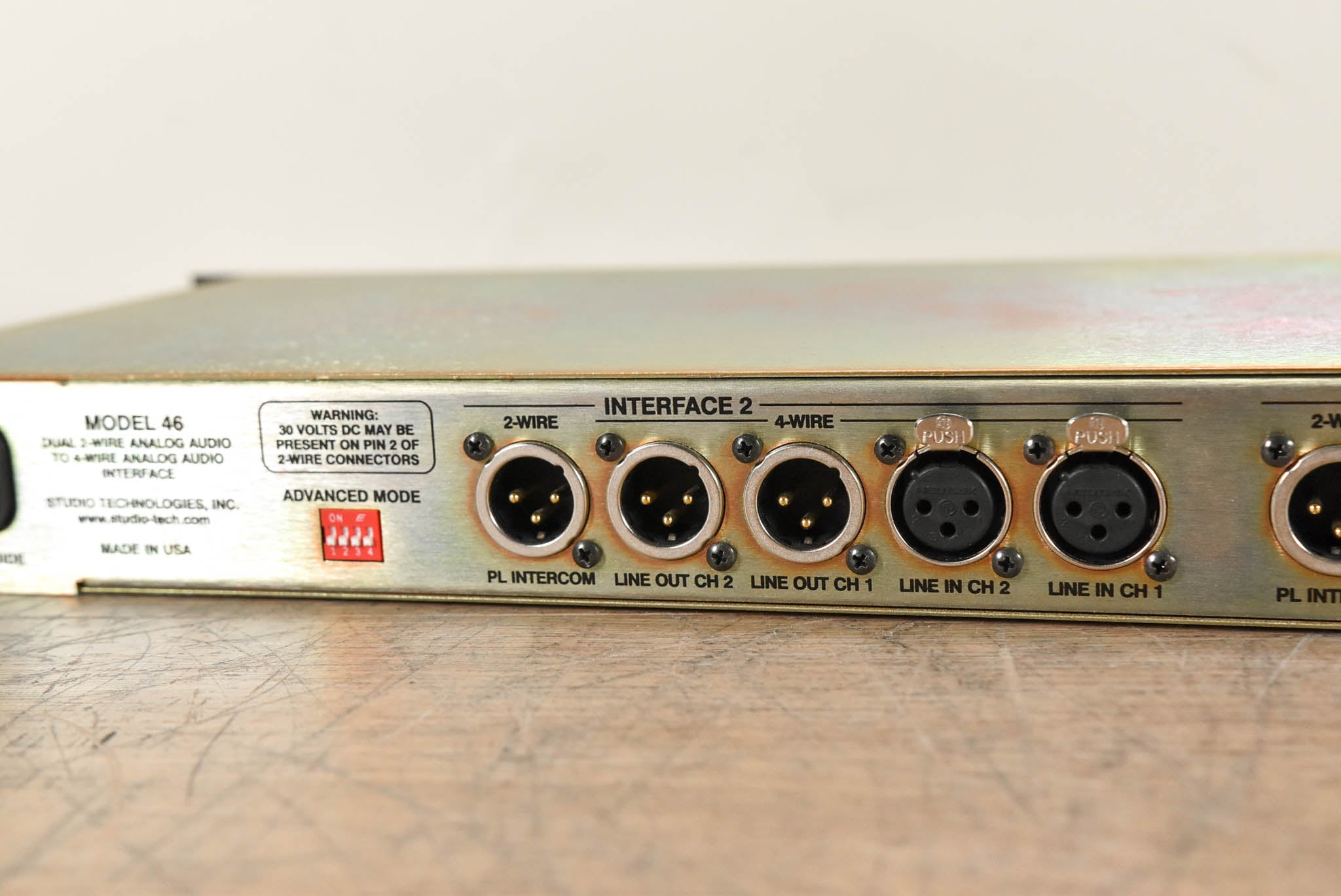 Studio Technologies Model 46 Dual 2-Wire to 4-Wire Audio Interface