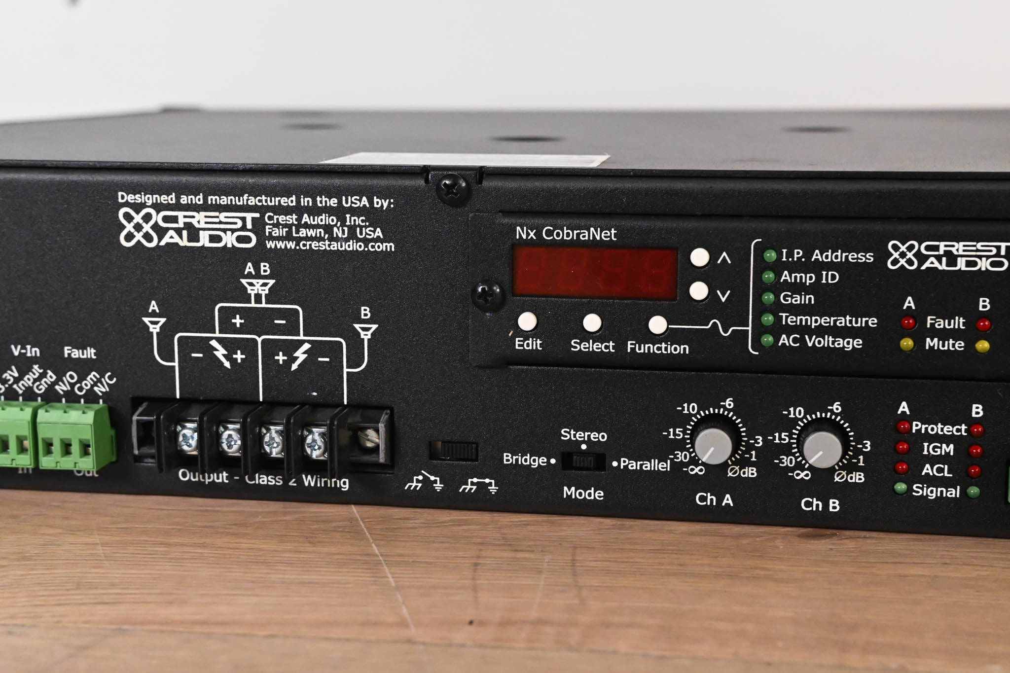 部品取り】 CREST AUDIO クレストオーディオ CA9 PA用パワーアンプ