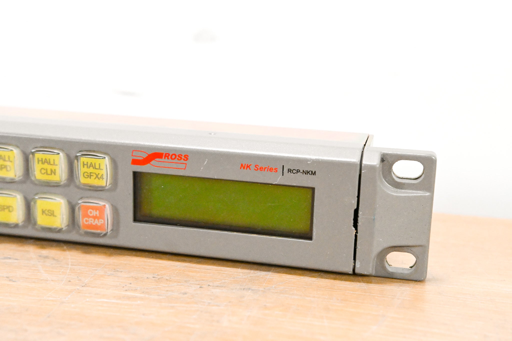 Ross RCP-NKM 1RU Remote Control Panel (NO POWER SUPPLY)
