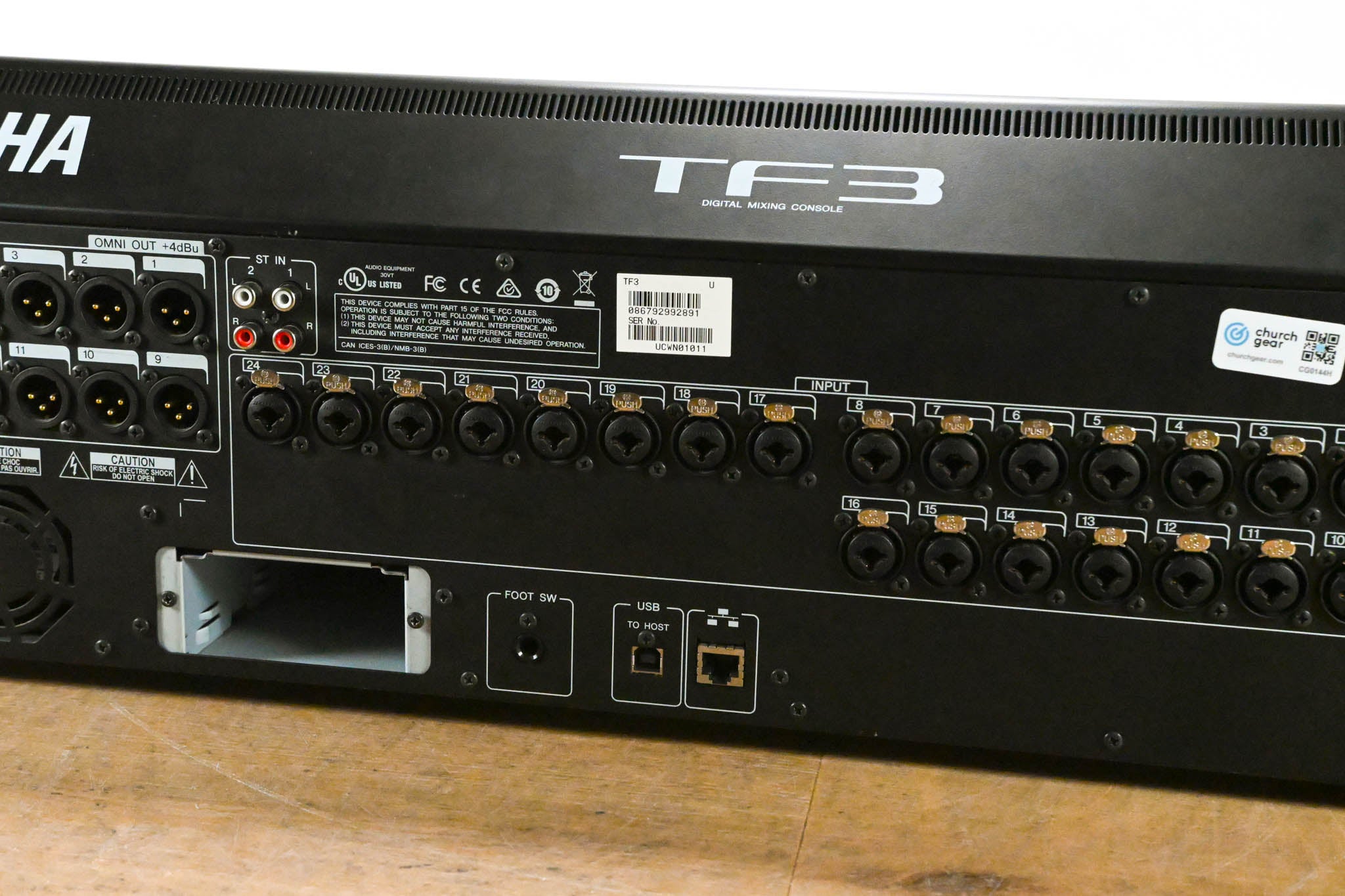 Yamaha TF3 24-Channel Digital Audio Mixer