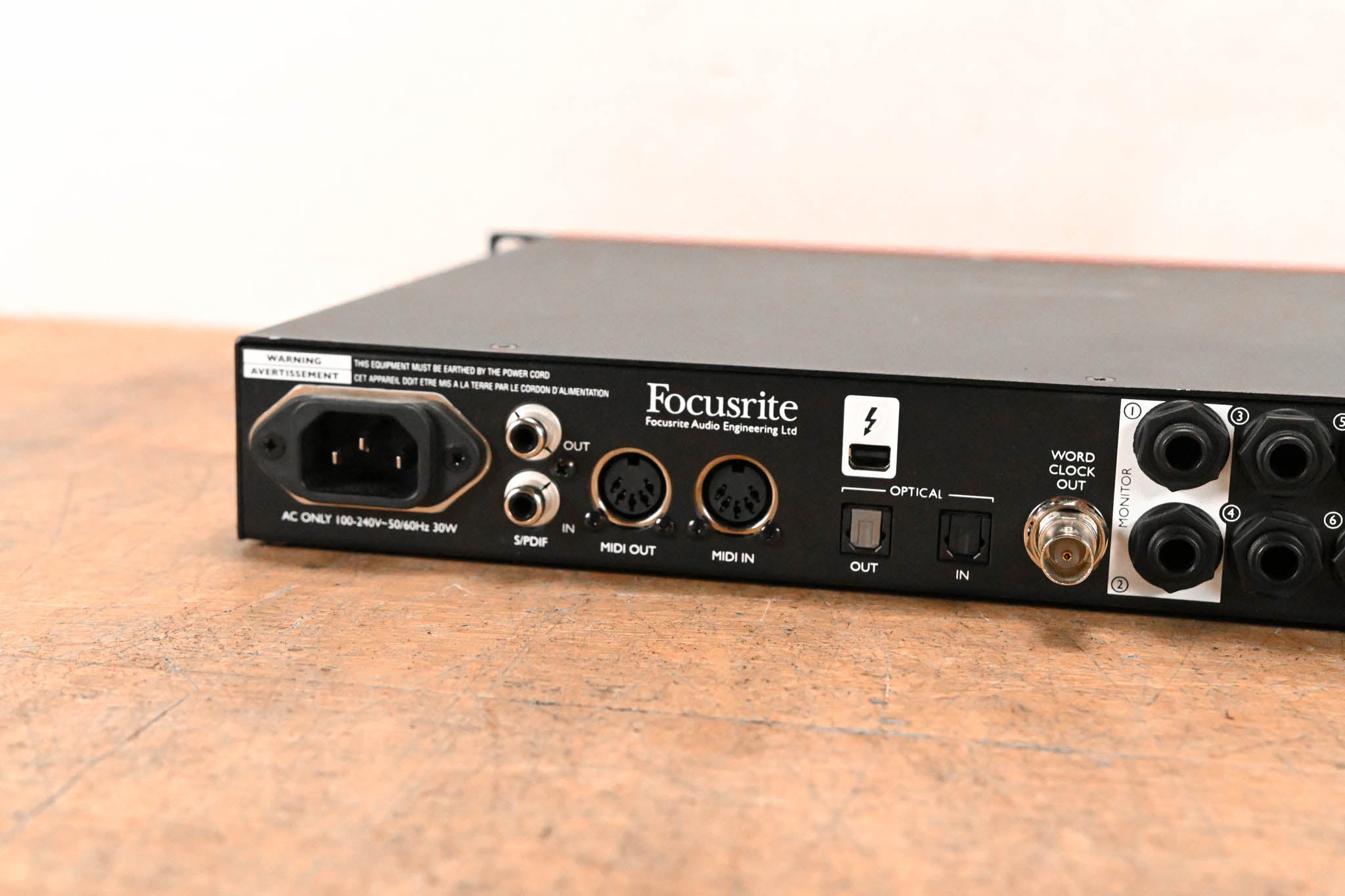 Focusrite Clarett Pre8 18x20 Thunderbolt Audio Interface