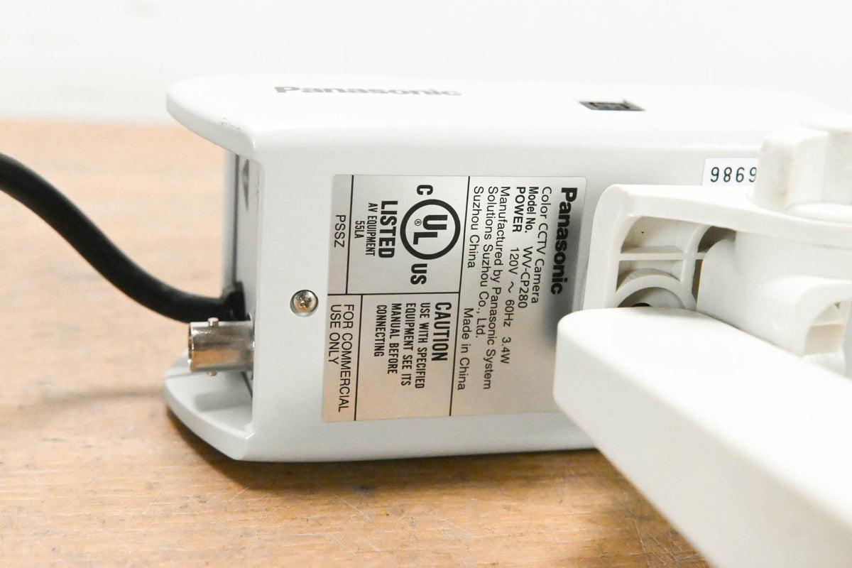 Panasonic WV-CP280 Color CCTV Fixed Box Analog Camera