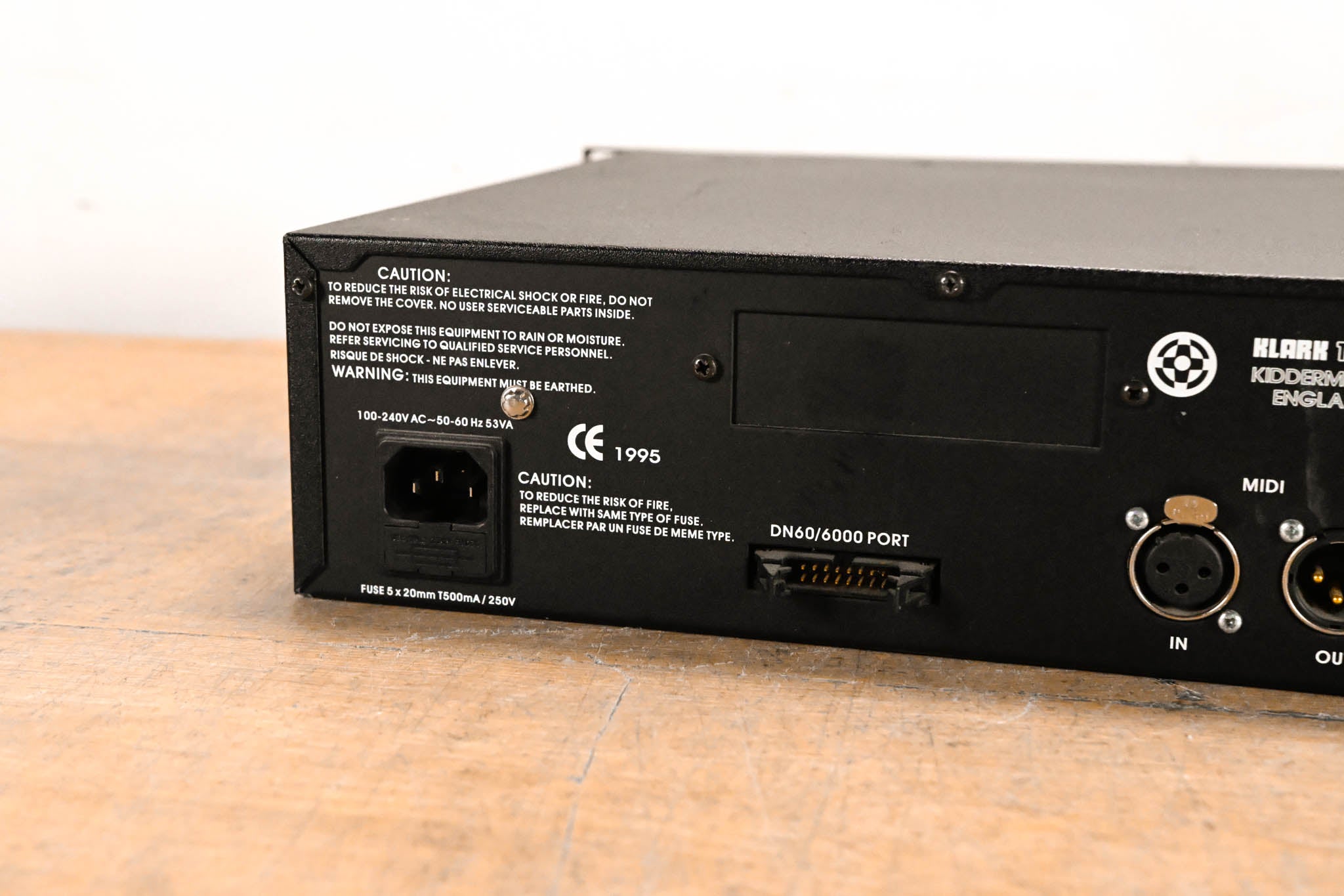 Klark Teknik DN3600 Programmable Graphic Equalizer