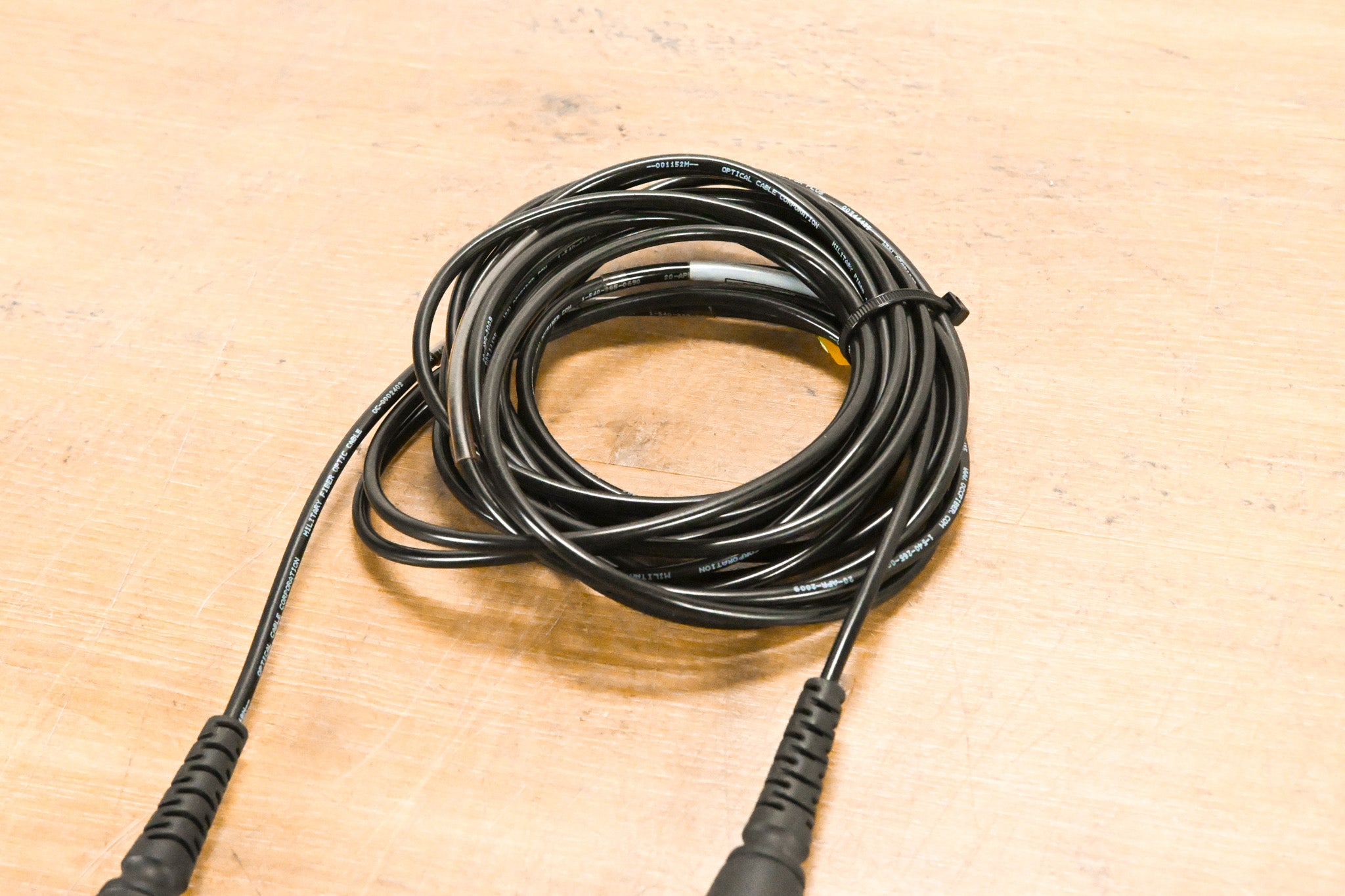 Whirlwind opticalCON DUO Single Mode Tactical Fiber Optic Cable - 25'