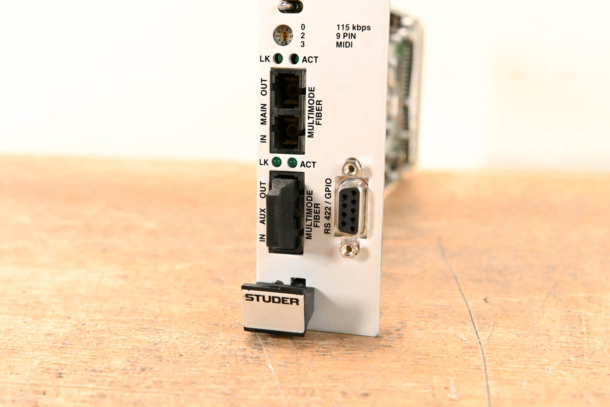 Studer MADI I/O Card for D21m Modular I/O System