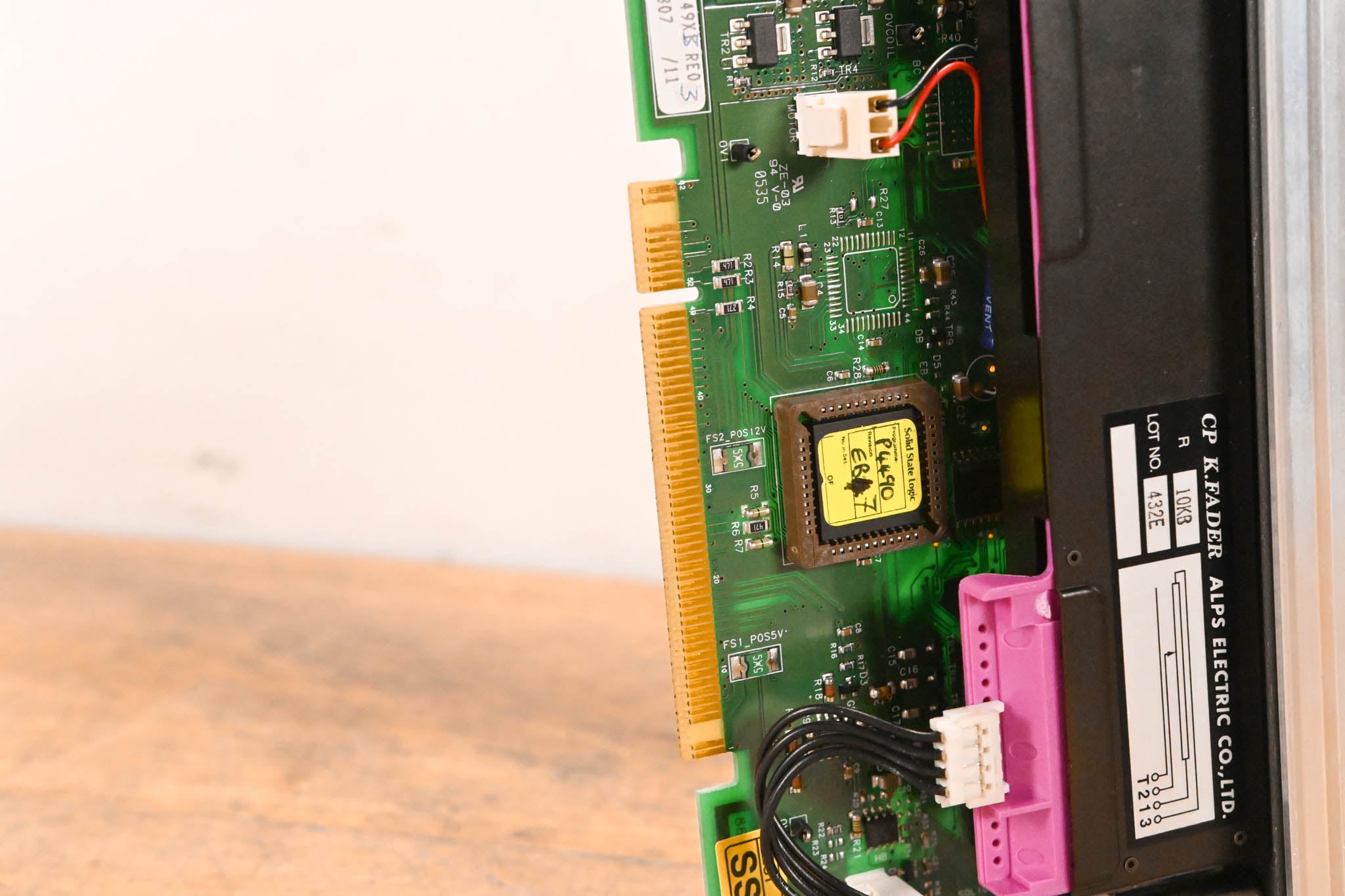 Solid State Logic C300 HD Motorized Fader Module – ALPS K-Fader Assembly