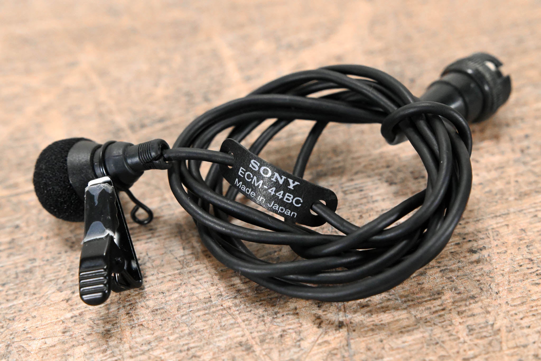 Sony ECM-44BC Omnidirectional Lavalier Microphone w/ SMC9-4P Connector