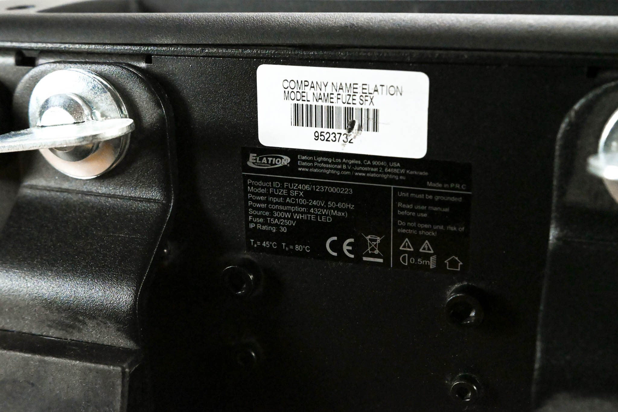 Elation Fuze SFX 300W CMY LED Spot Effects Fixture (NO POWER CABLE)