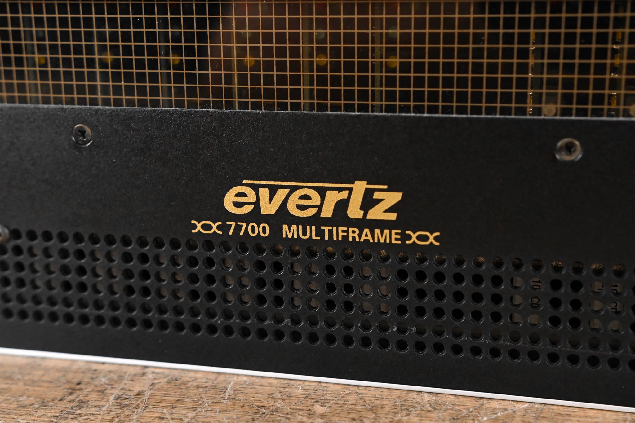 Evertz 7700FR-C Multiframe Chassis with Cards