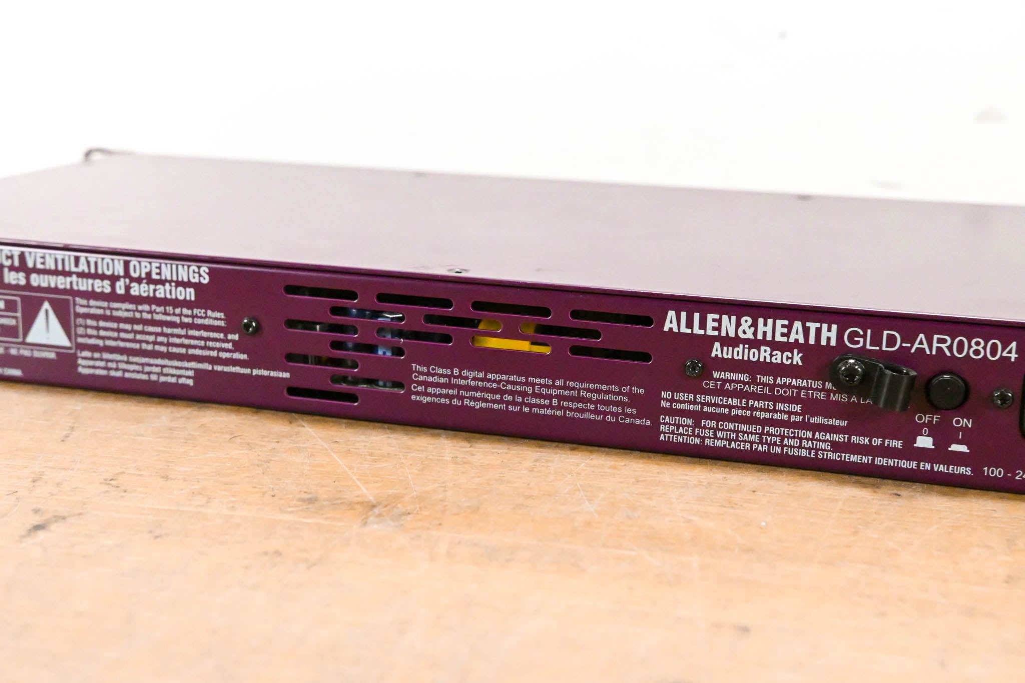 Allen & Heath GLD-AR84 8x4 I/O Expander AudioRack