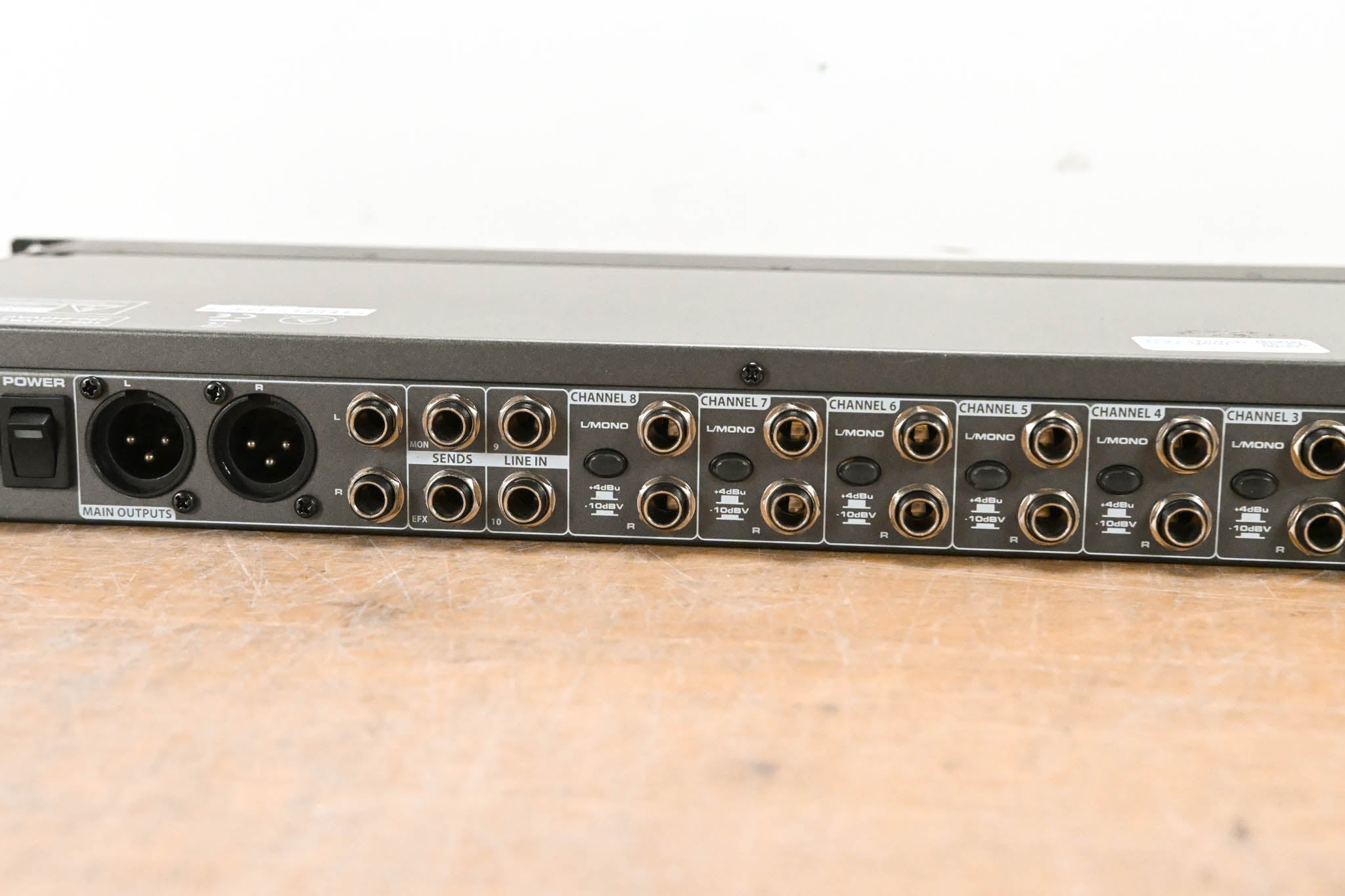 Samson SM10 10-Channel Rackmount Stereo Line Mixer