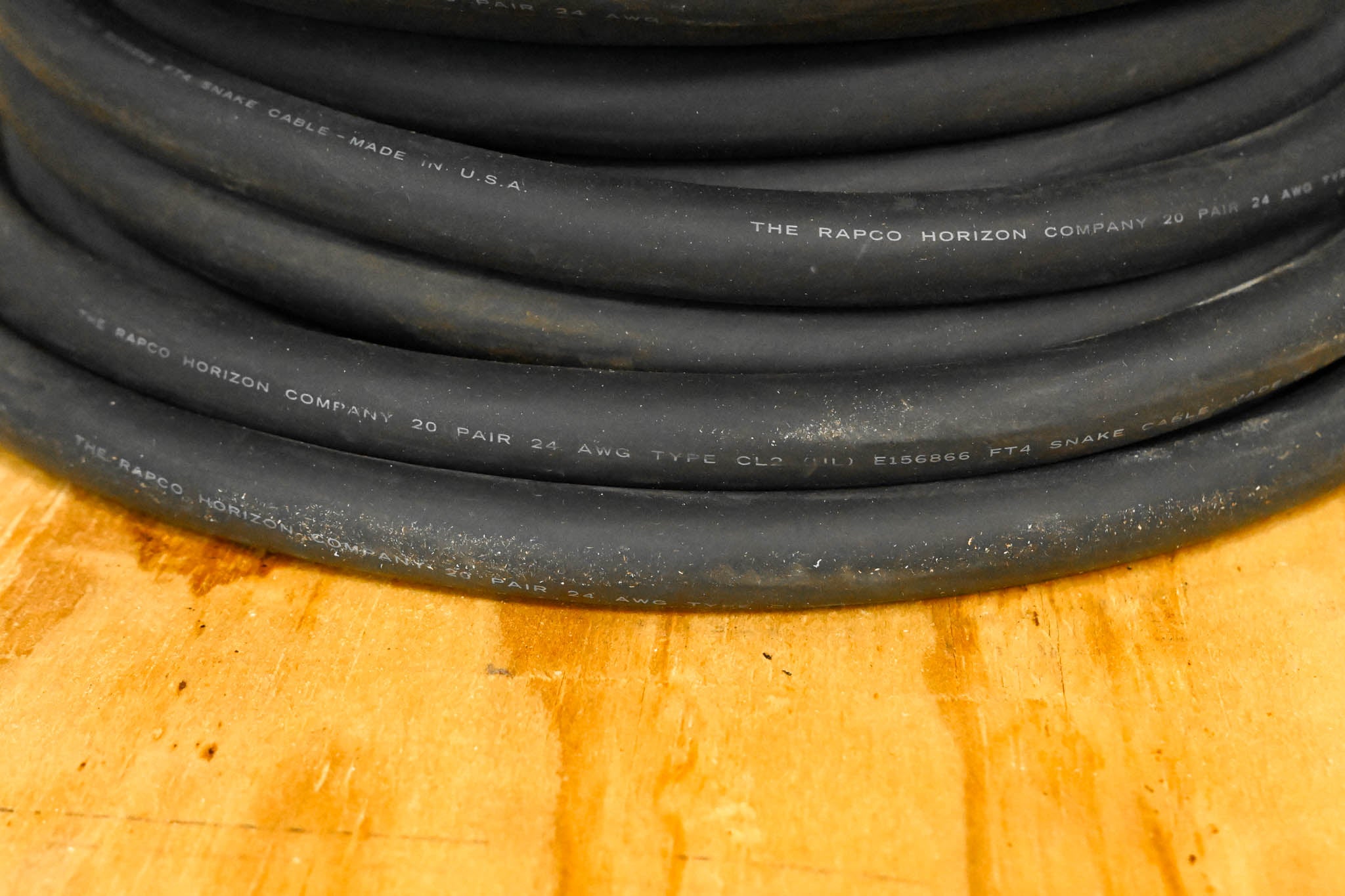 Rapco Horizon 16x4 XLR Stage Snake - 75 ft CG01MCP